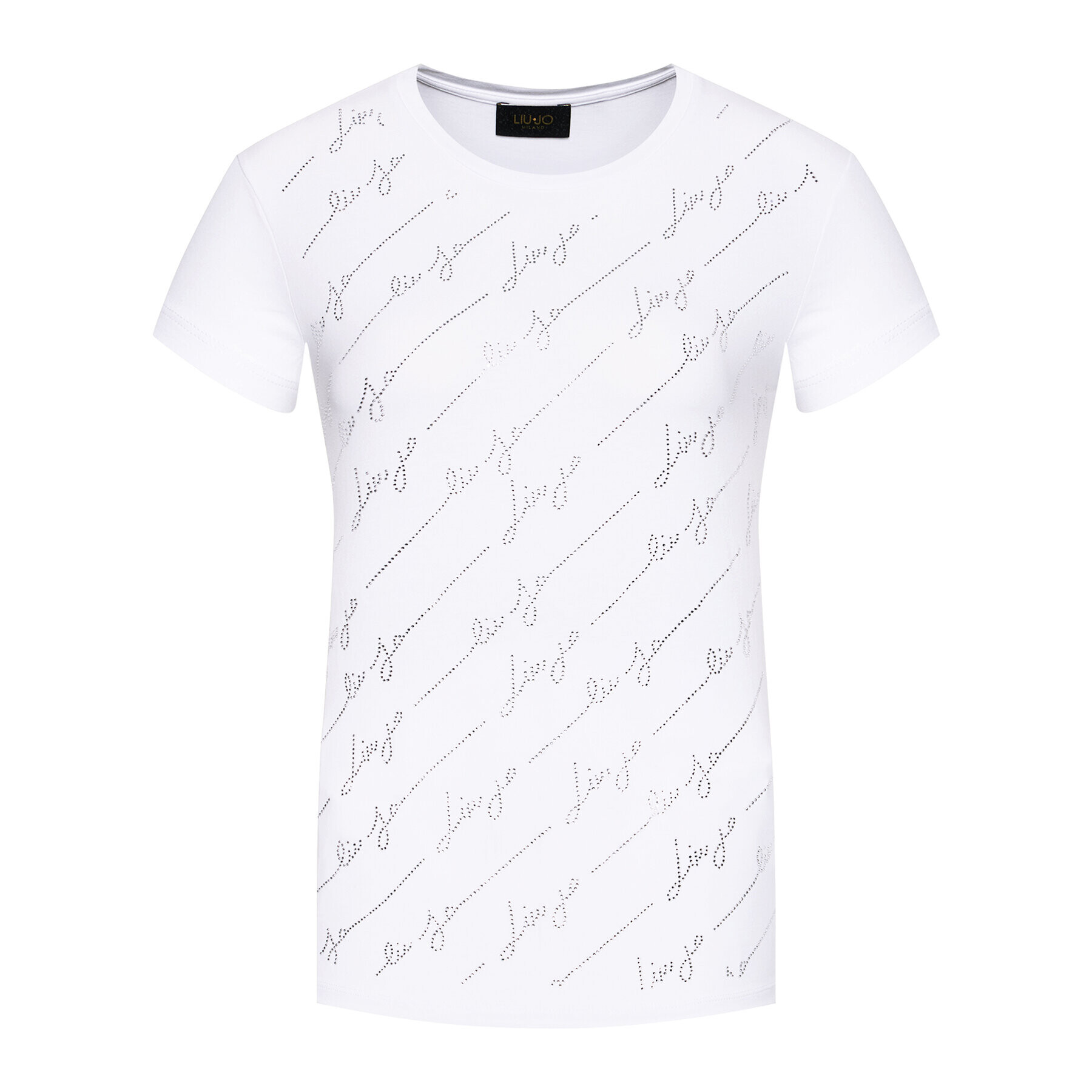 Liu Jo Тишърт CA1174 J5003 Бял Regular Fit - Pepit.bg