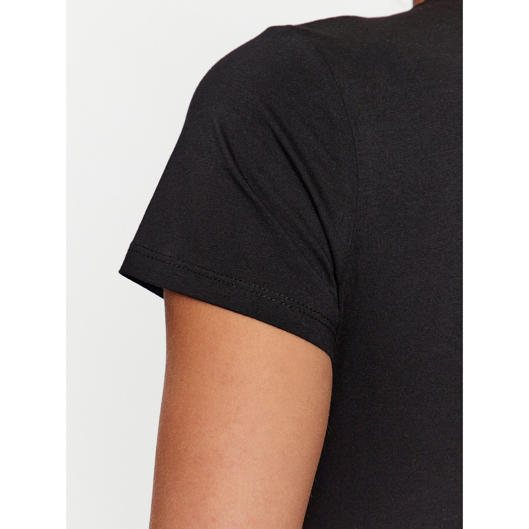Liu Jo Тишърт MF3382 JS923 Черен Regular Fit - Pepit.bg