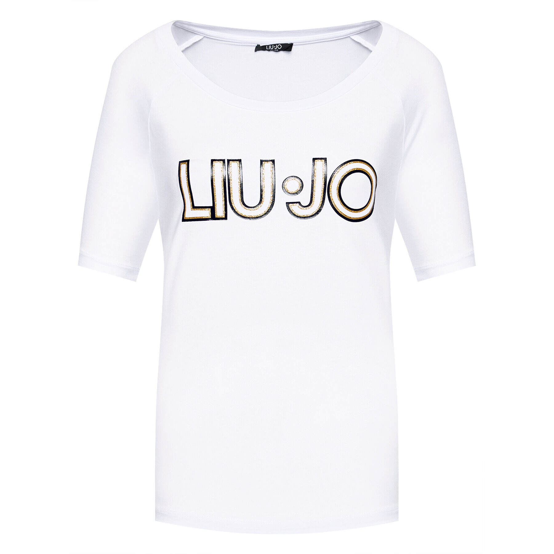 Liu Jo Sport Тишърт TA1012 J7905 Бял Regular Fit - Pepit.bg