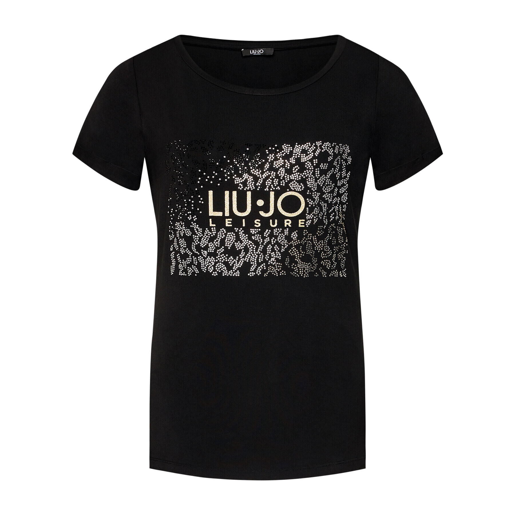 Liu Jo Тишърт TA1151 J7905 Черен Regular Fit - Pepit.bg