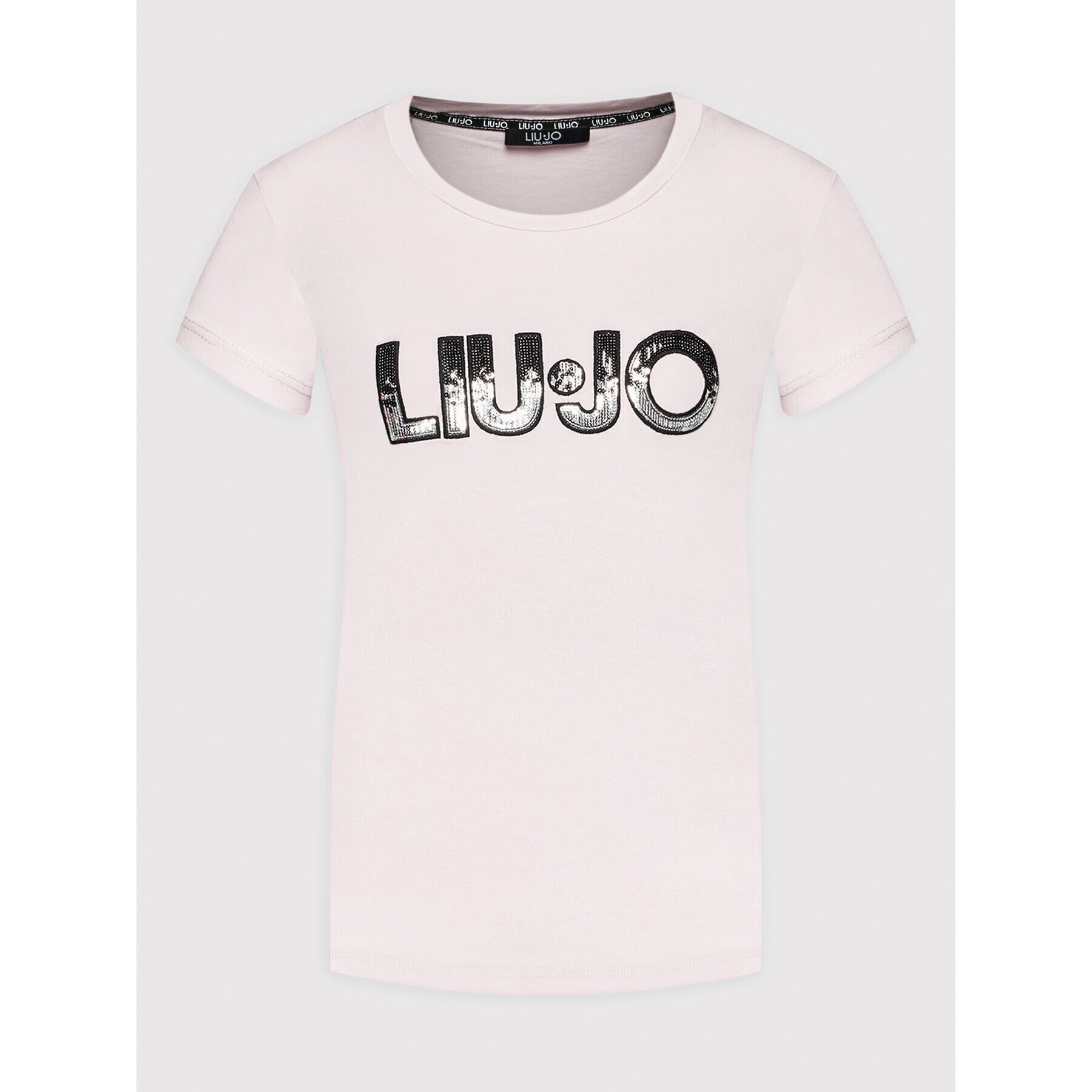 Liu Jo Sport Тишърт TA2028 J5003 Розов Slim Fit - Pepit.bg