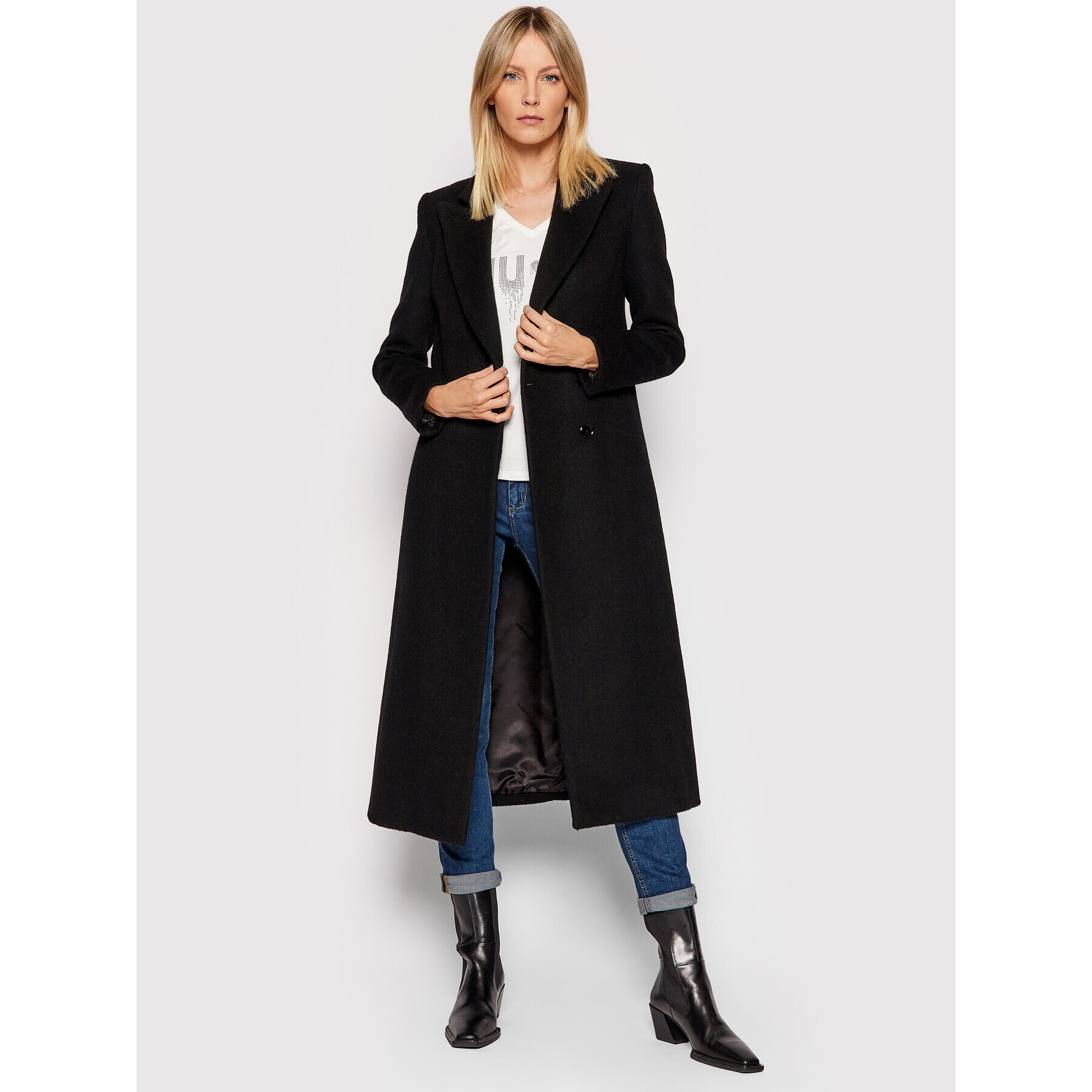 Liu Jo Sport Тишърт TA2029 J5003 Бял Regular Fit - Pepit.bg