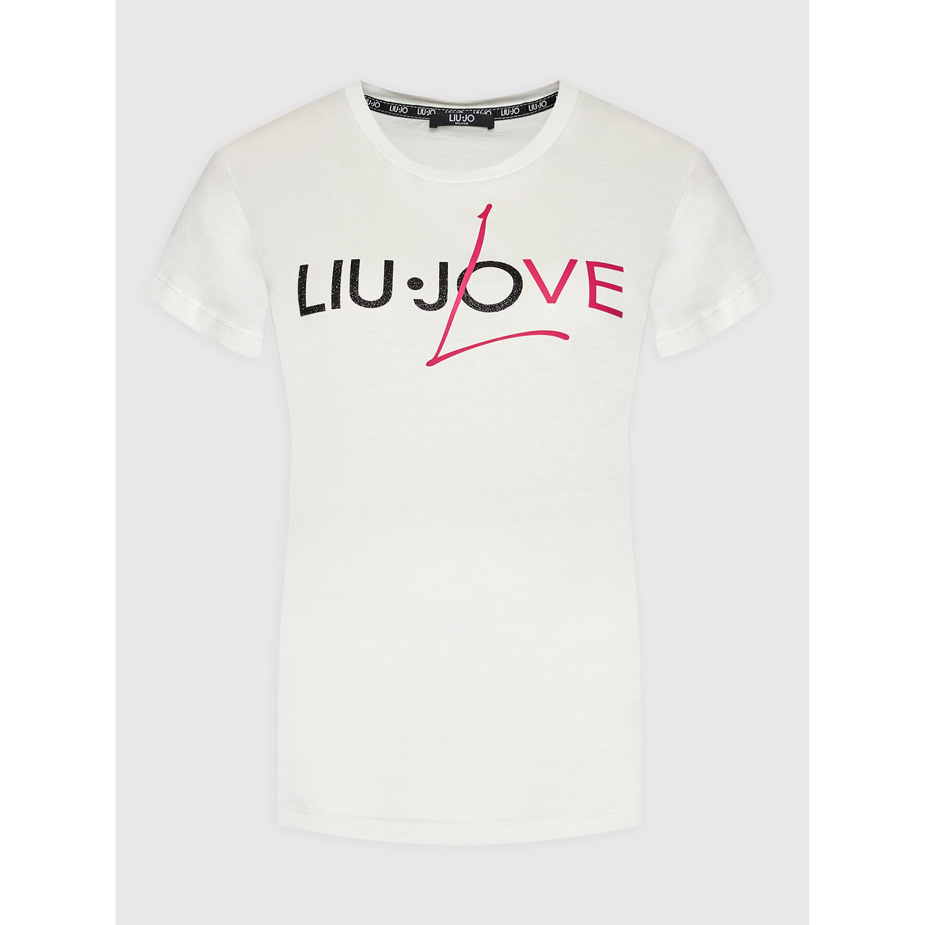 Liu Jo Sport Тишърт TA2210 J6040 Бял Regular Fit - Pepit.bg