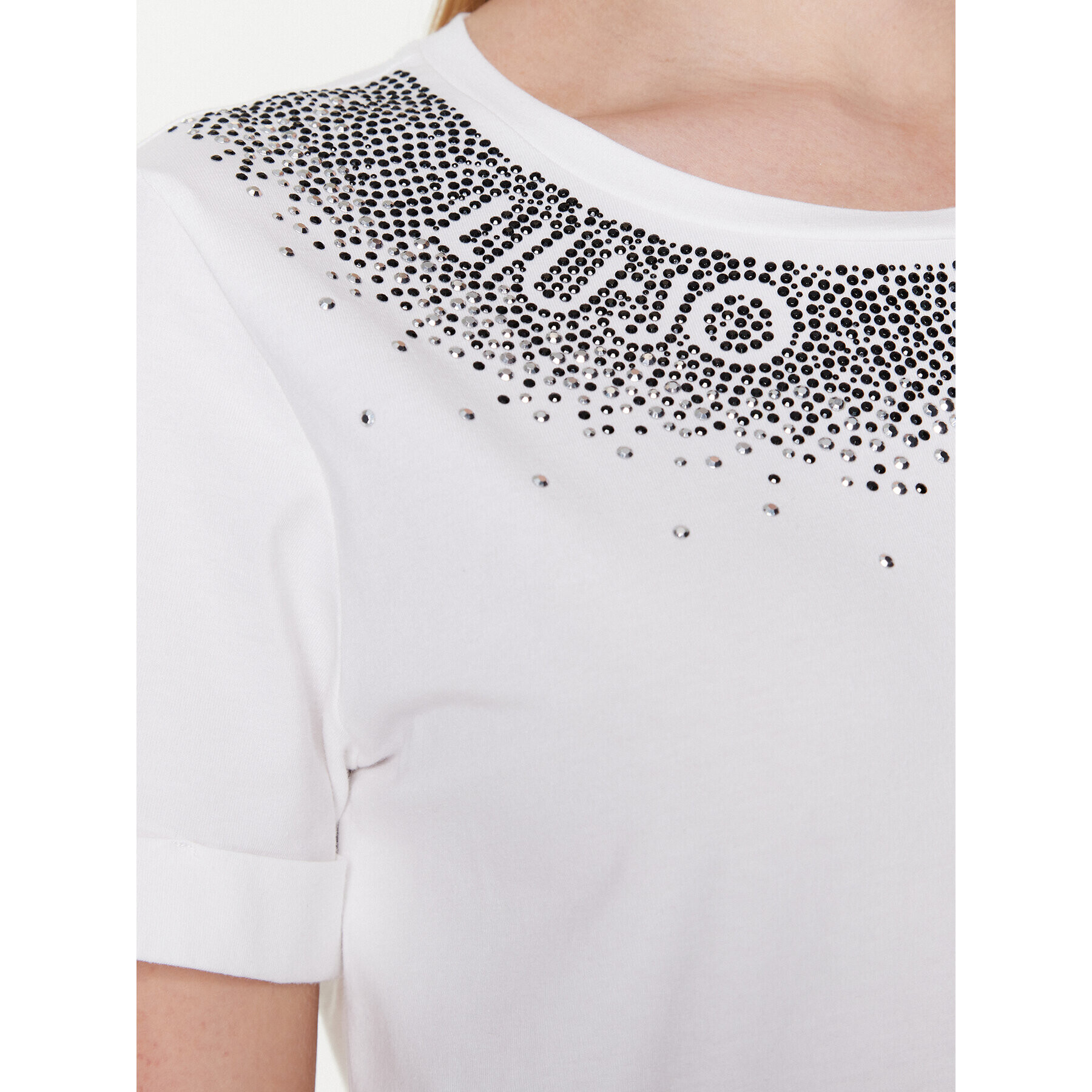 Liu Jo Sport Тишърт TA3182 J5003 Бял Regular Fit - Pepit.bg