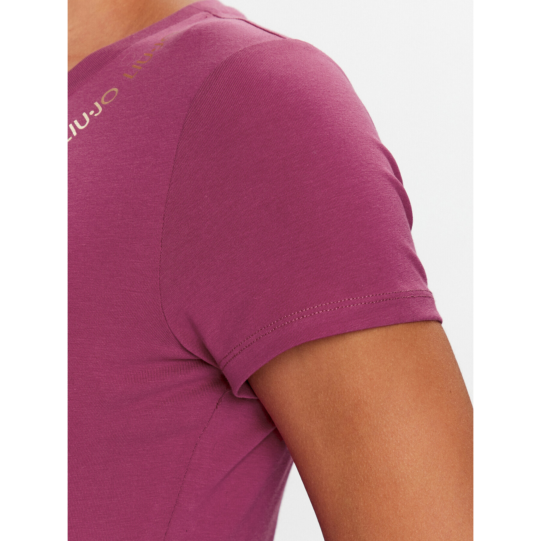 Liu Jo Тишърт TF3295 J0088 Розов Reglan Fit - Pepit.bg