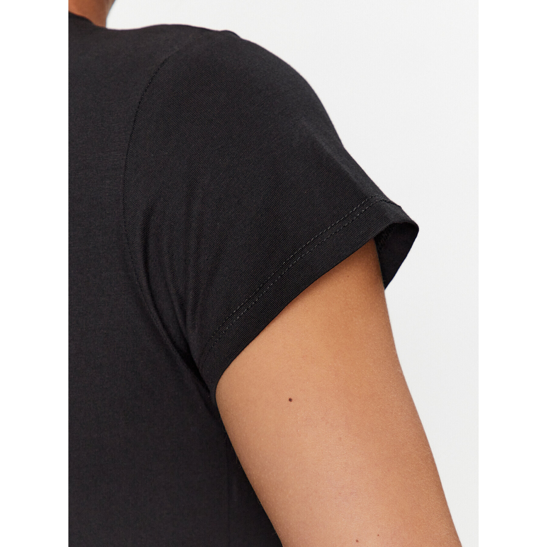 Liu Jo Тишърт TF3297 J6040 Черен Regular Fit - Pepit.bg