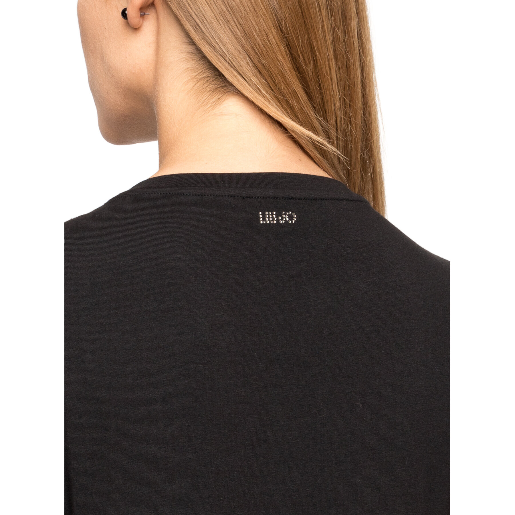 Liu Jo Тишърт W69255 J5003 Черен Regular Fit - Pepit.bg