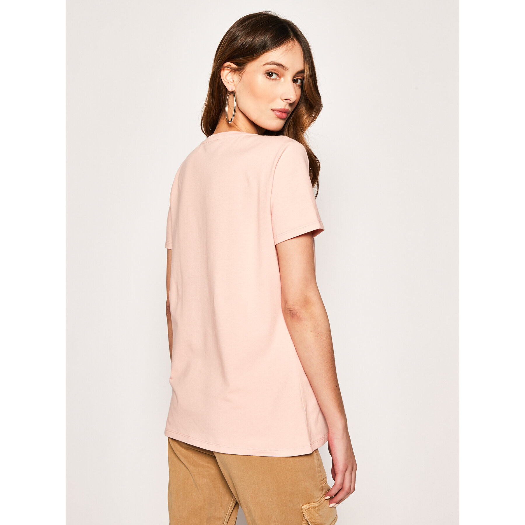 Liu Jo Тишърт WA0135 J5003 Розов Regular Fit - Pepit.bg