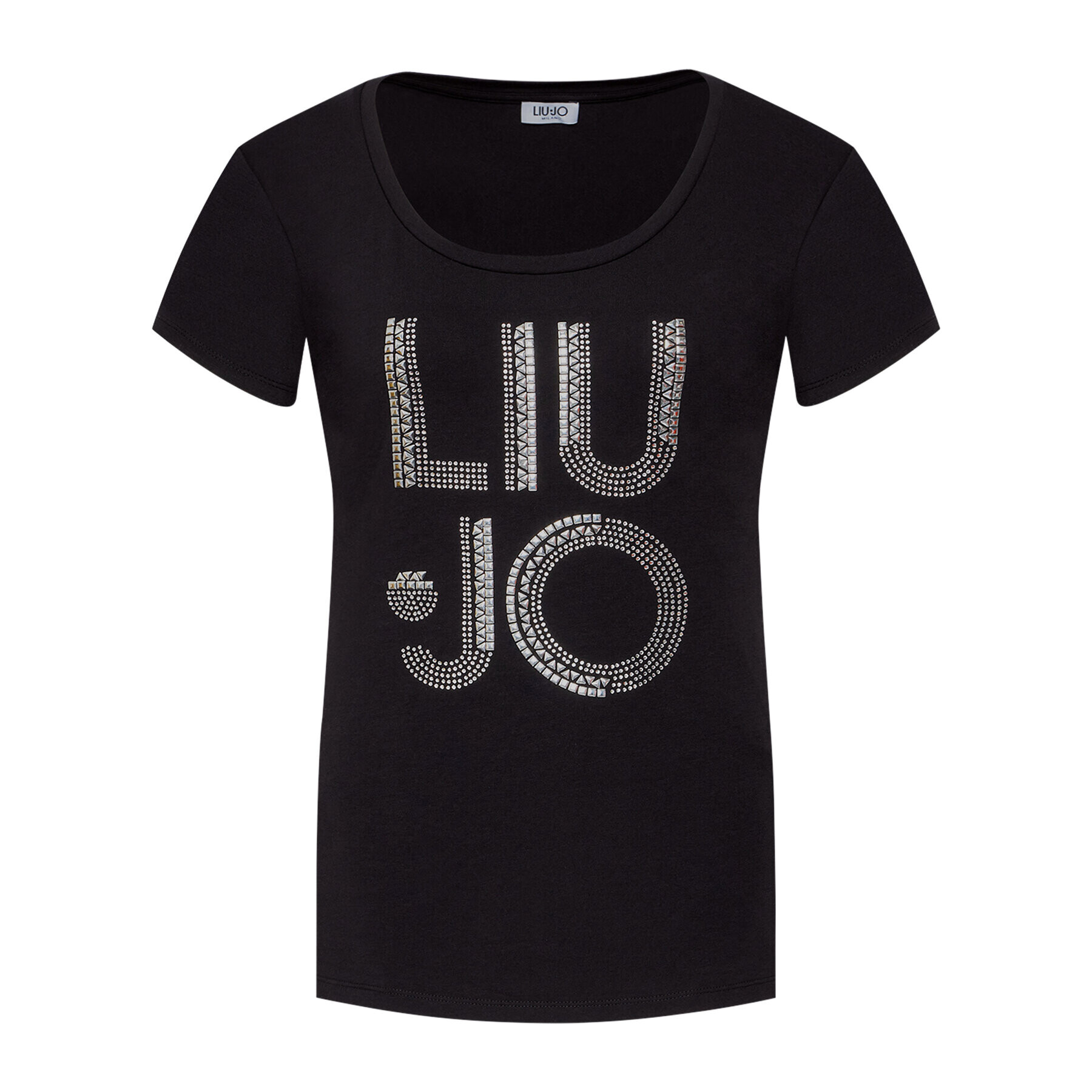 Liu Jo Тишърт WA1138 J5003 Черен Slim Fit - Pepit.bg