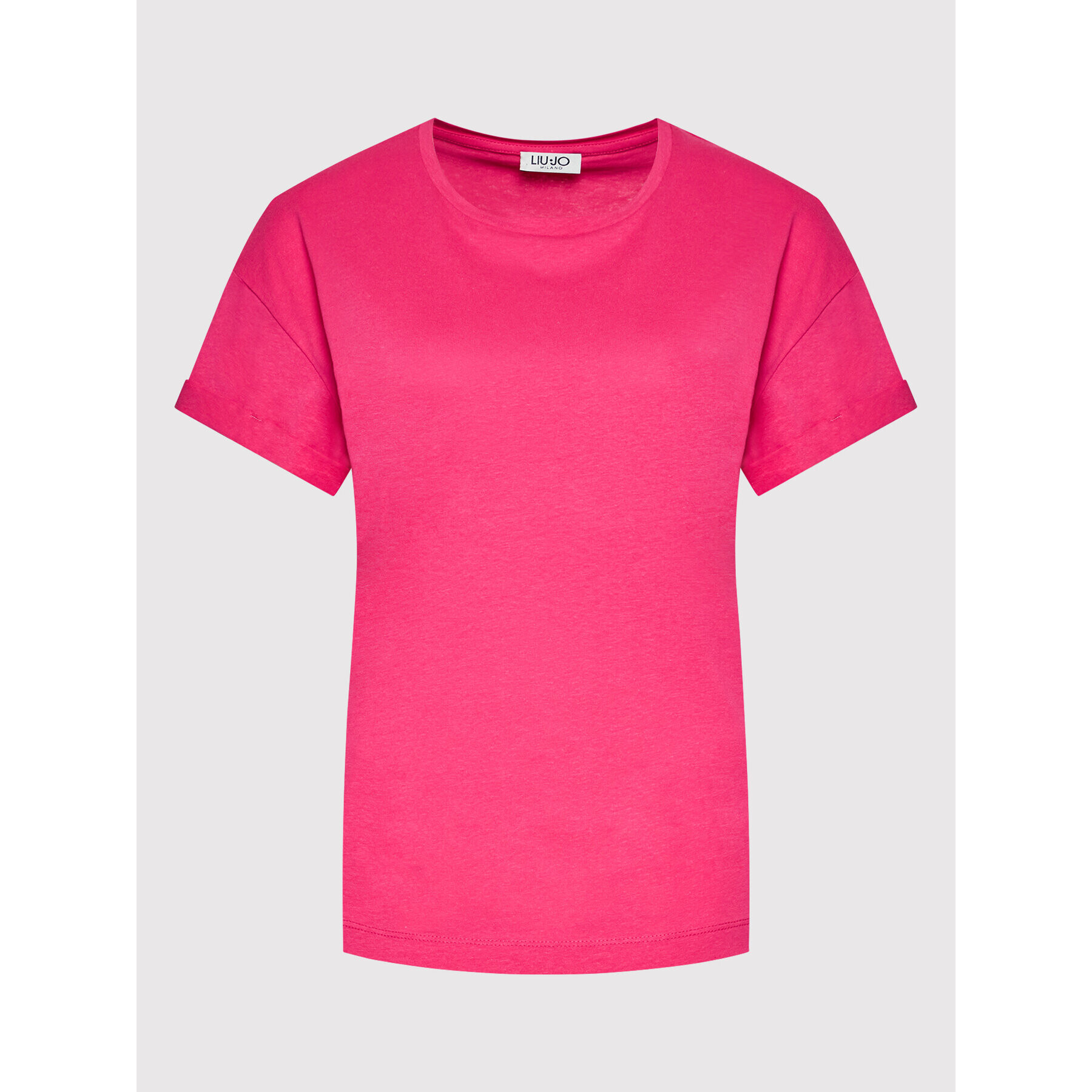 Liu Jo Тишърт WA2501 J5214 Розов Relaxed Fit - Pepit.bg