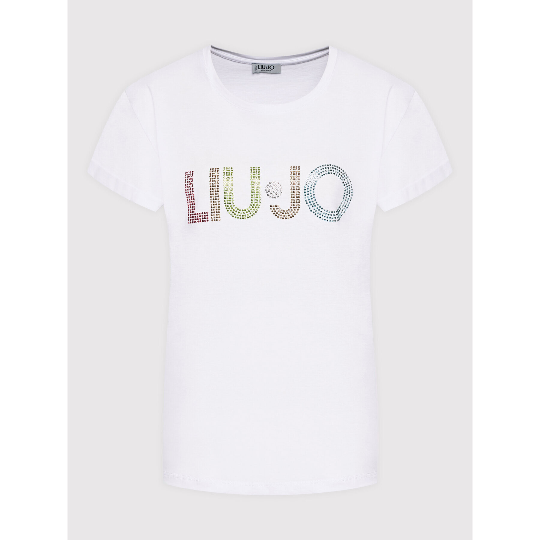 Liu Jo Тишърт WA2518 J6308 Бял Regular Fit - Pepit.bg