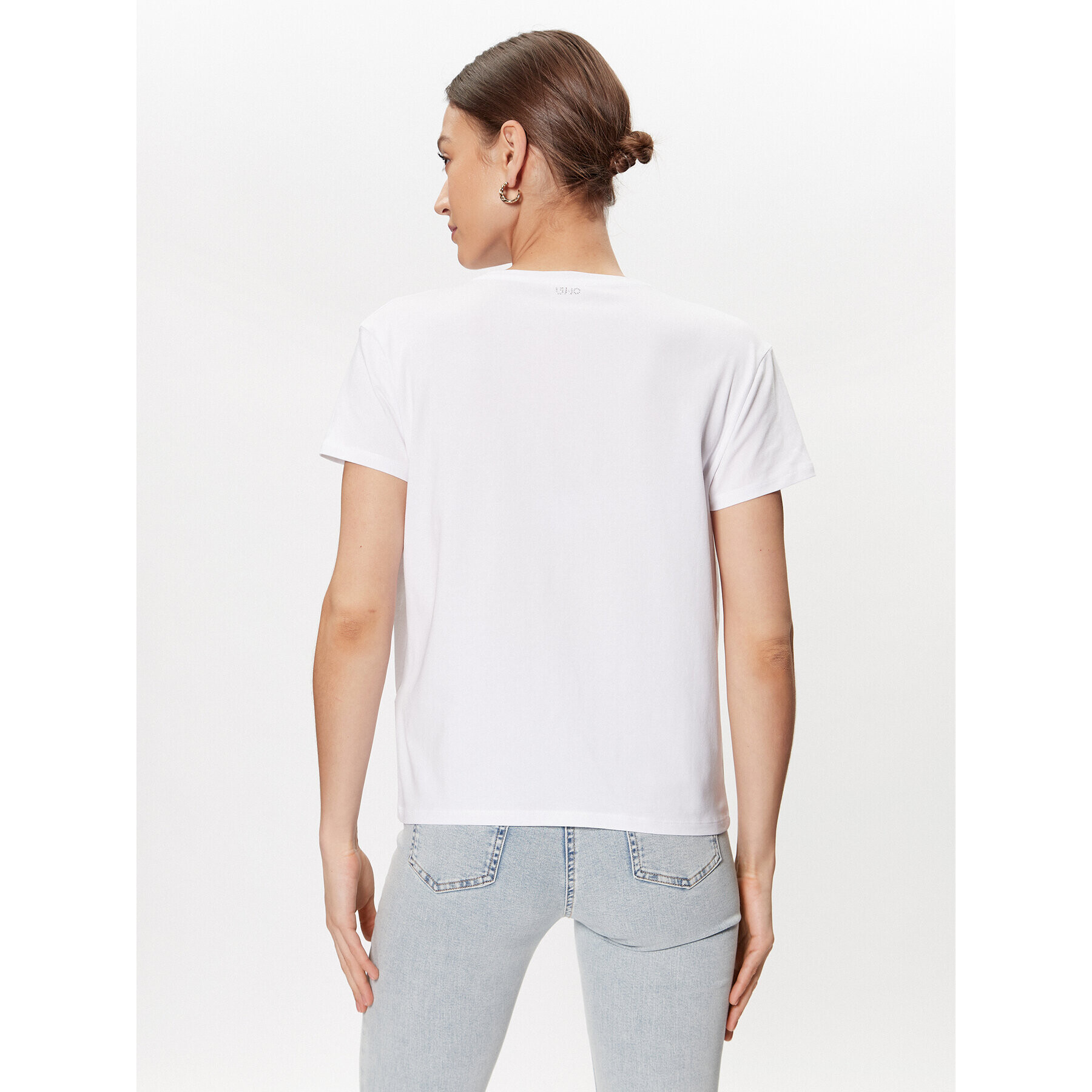 Liu Jo Тишърт WA3142 J6308 Бял Regular Fit - Pepit.bg