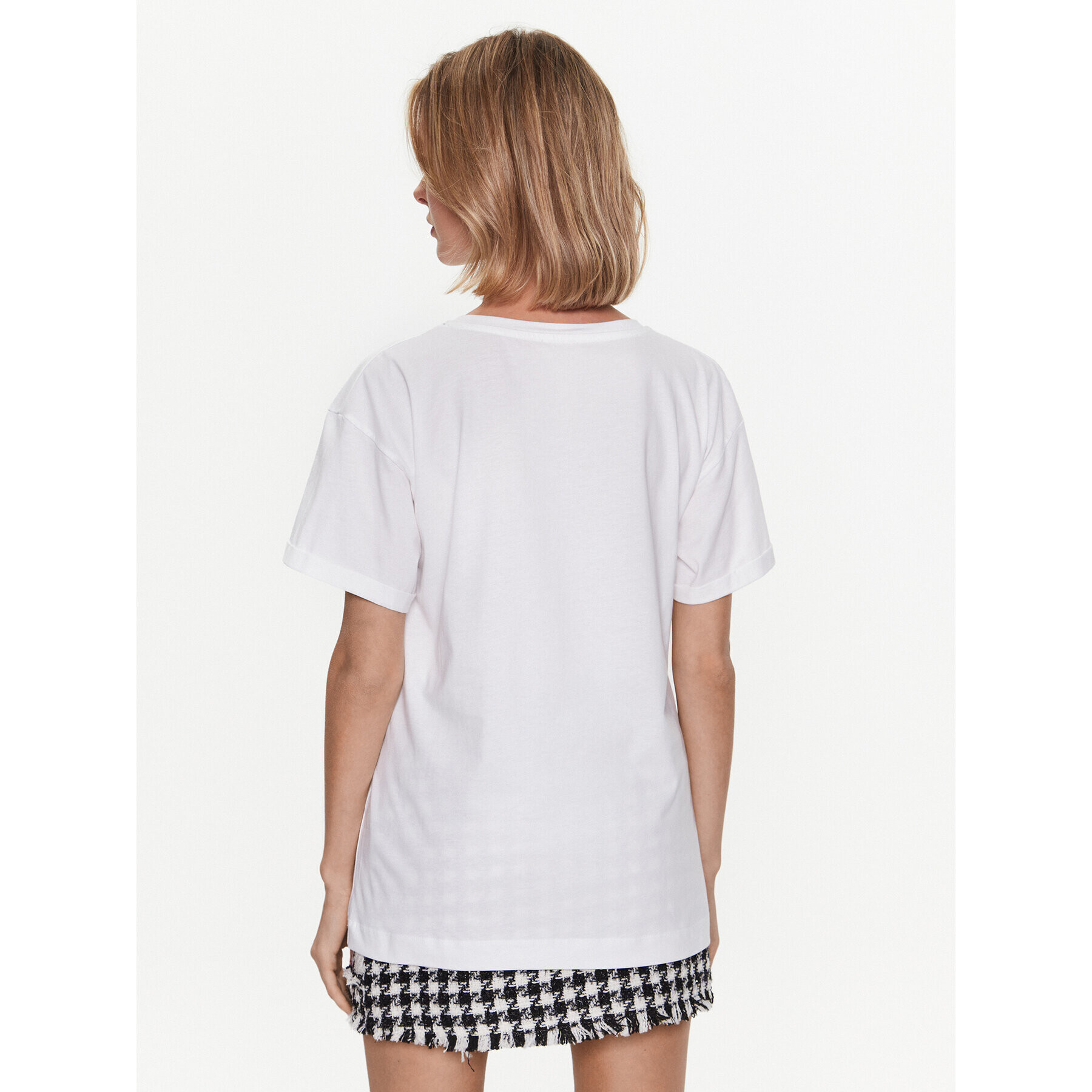 Liu Jo Тишърт WA3277 JS923 Бял Regular Fit - Pepit.bg