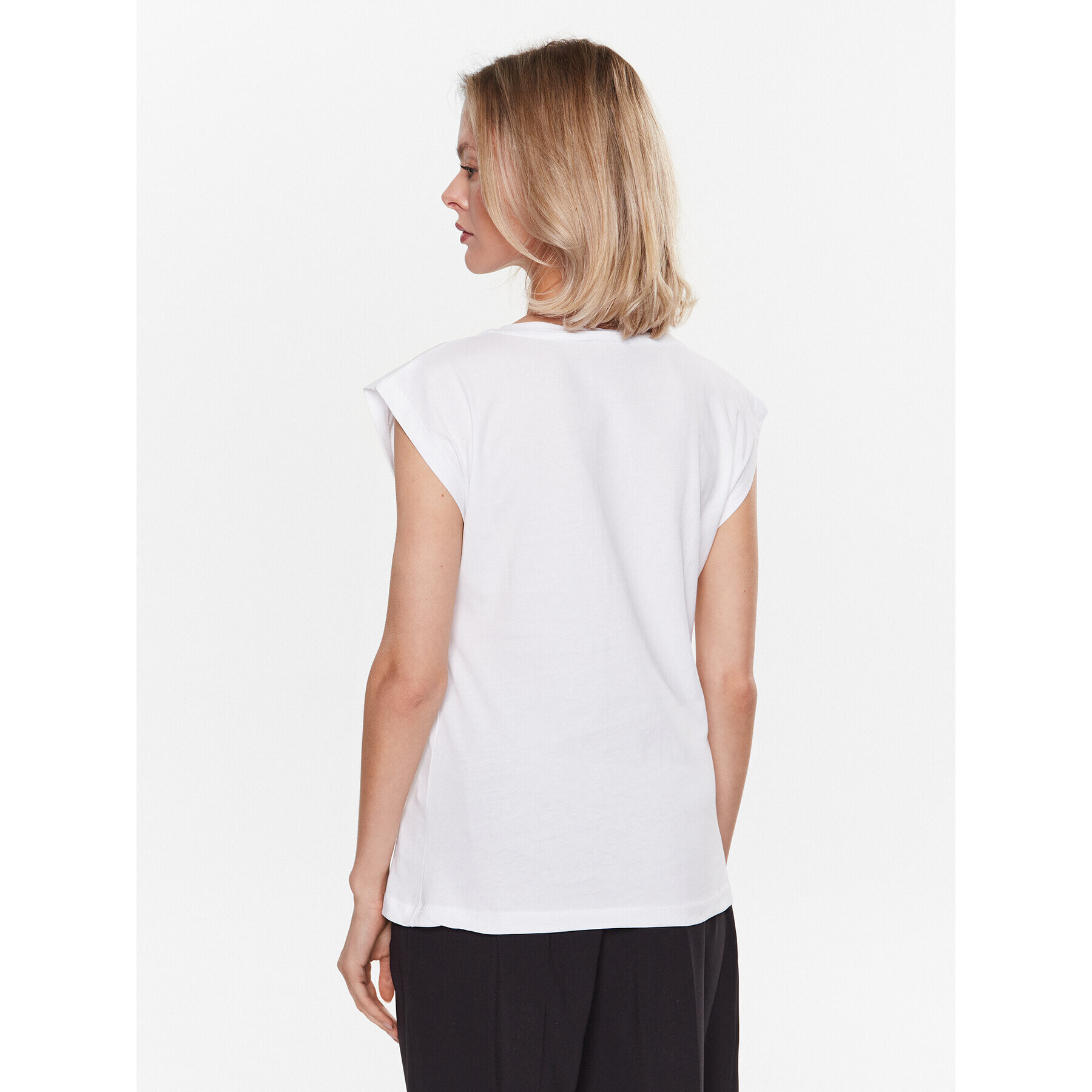 Liu Jo Тишърт WA3291 JS923 Бял Regular Fit - Pepit.bg