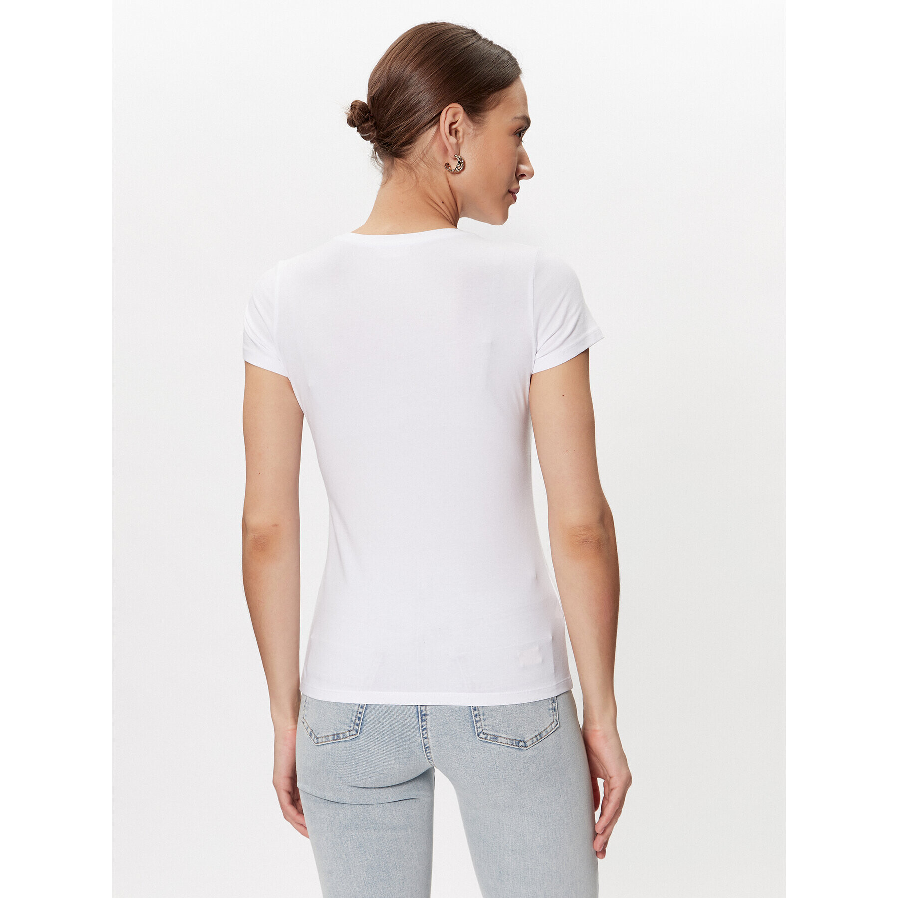 Liu Jo Тишърт WA3303 J5003 Бял Regular Fit - Pepit.bg