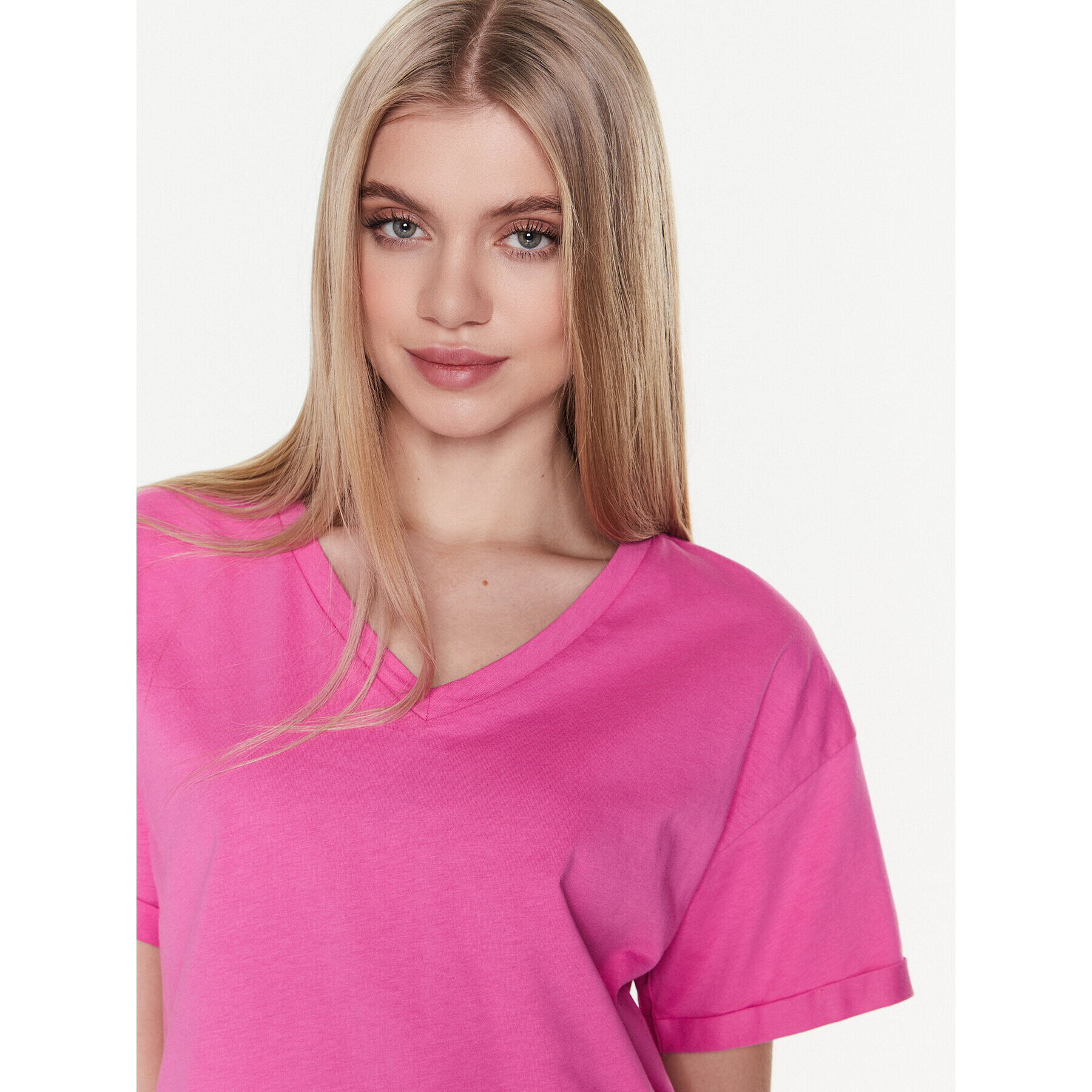 Liu Jo Тишърт WA3364 JS923 Розов Regular Fit - Pepit.bg