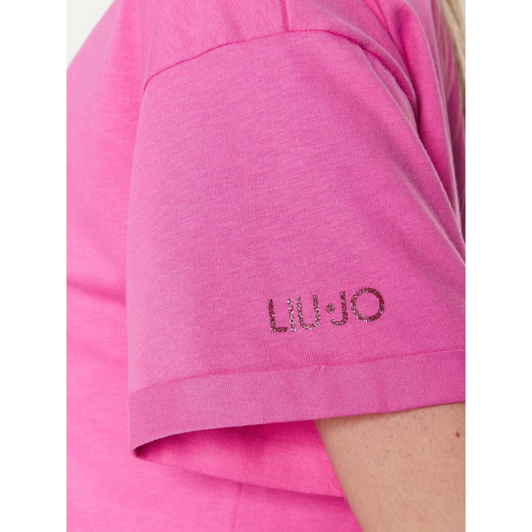 Liu Jo Тишърт WA3364 JS923 Розов Regular Fit - Pepit.bg