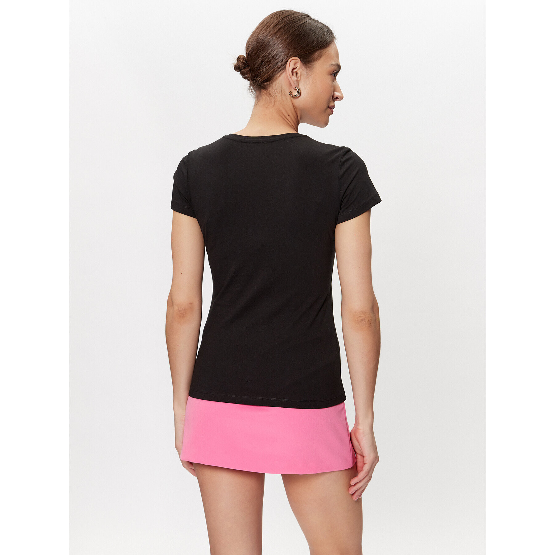 Liu Jo Тишърт WA3422 J5923 Черен Regular Fit - Pepit.bg