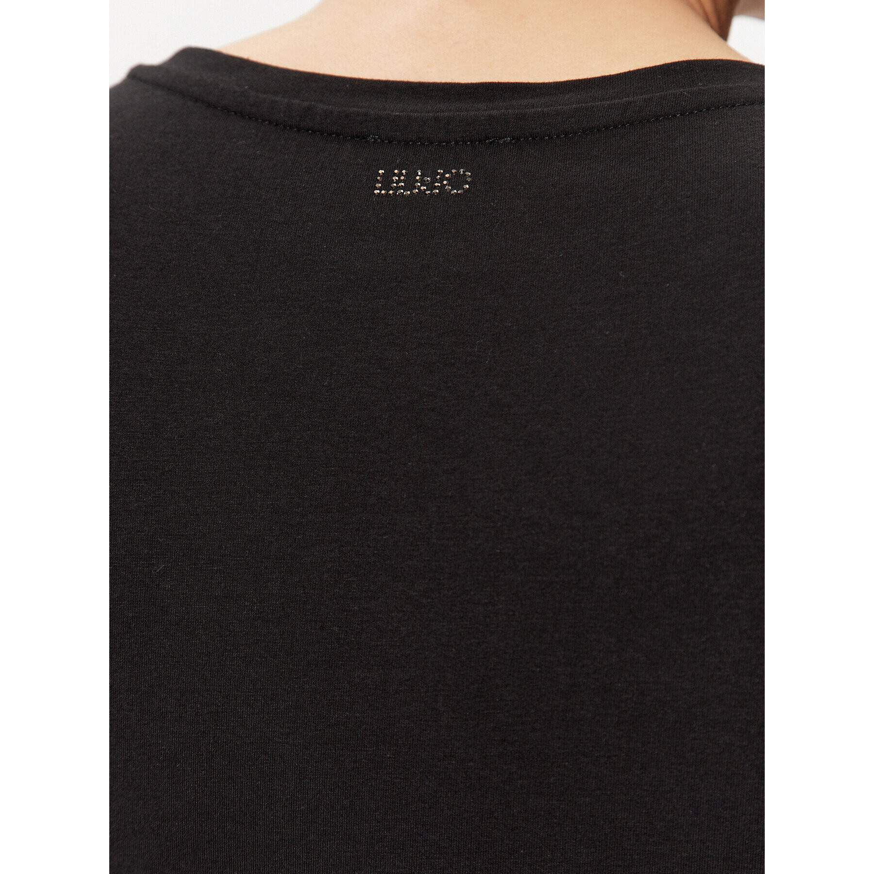 Liu Jo Тишърт WA3544 J5003 Черен Regular Fit - Pepit.bg