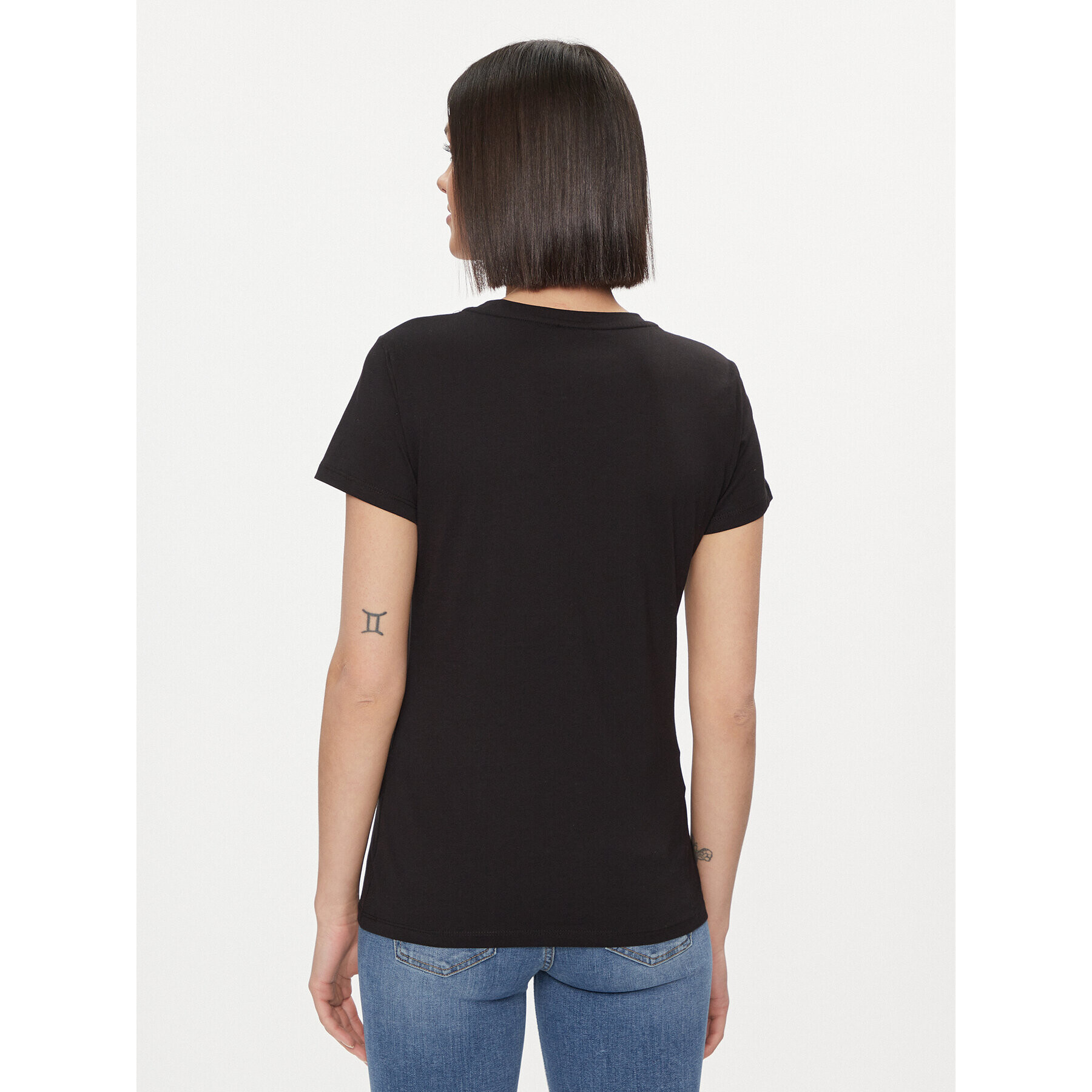 Liu Jo Тишърт WA4034 JS923 Черен Regular Fit - Pepit.bg