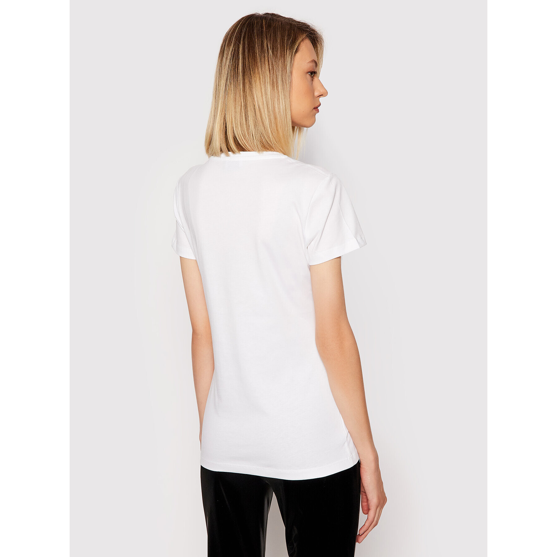 Liu Jo Тишърт WF1149 J5923 Бял Regular Fit - Pepit.bg