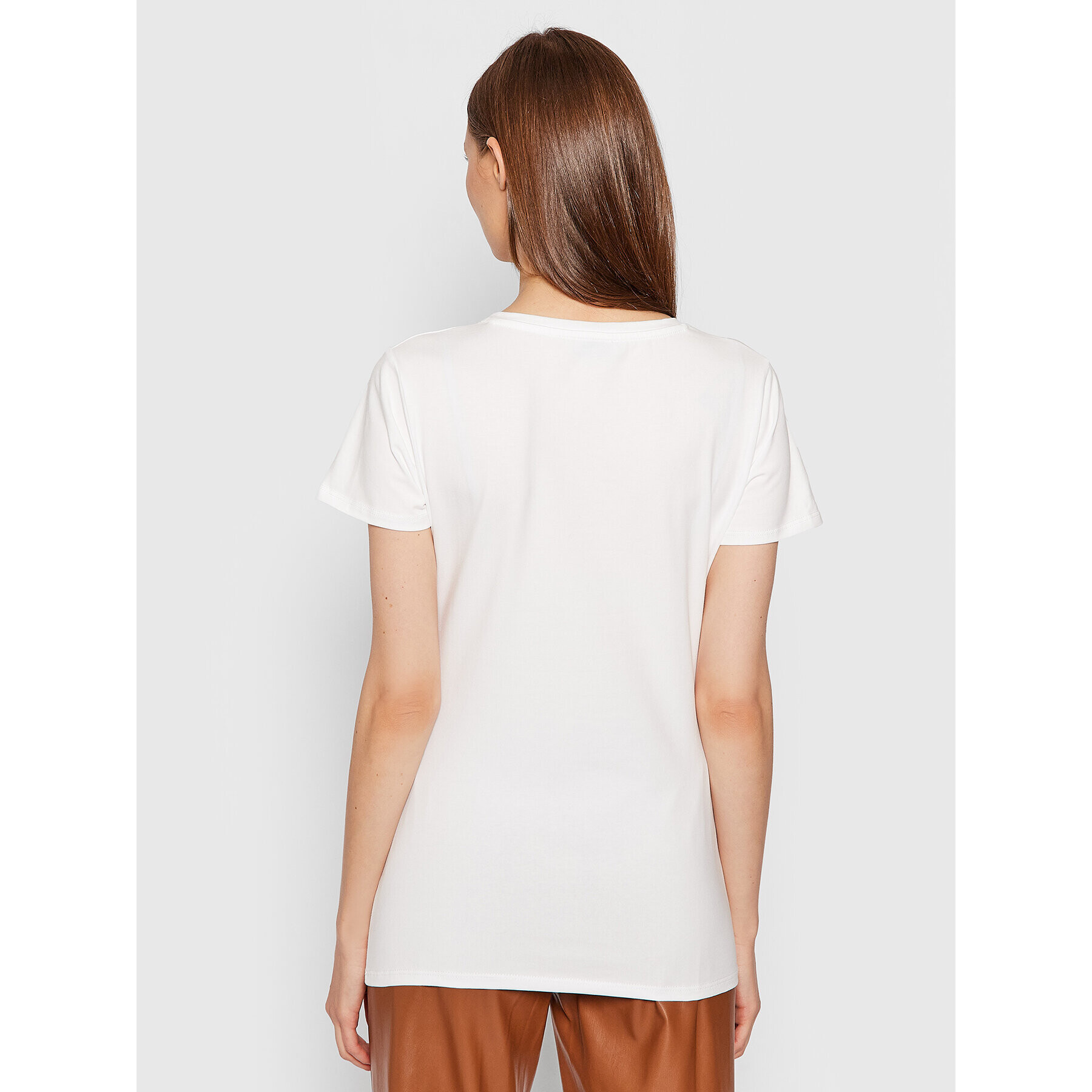 Liu Jo Тишърт WF1380 J9944 Бял Regular Fit - Pepit.bg