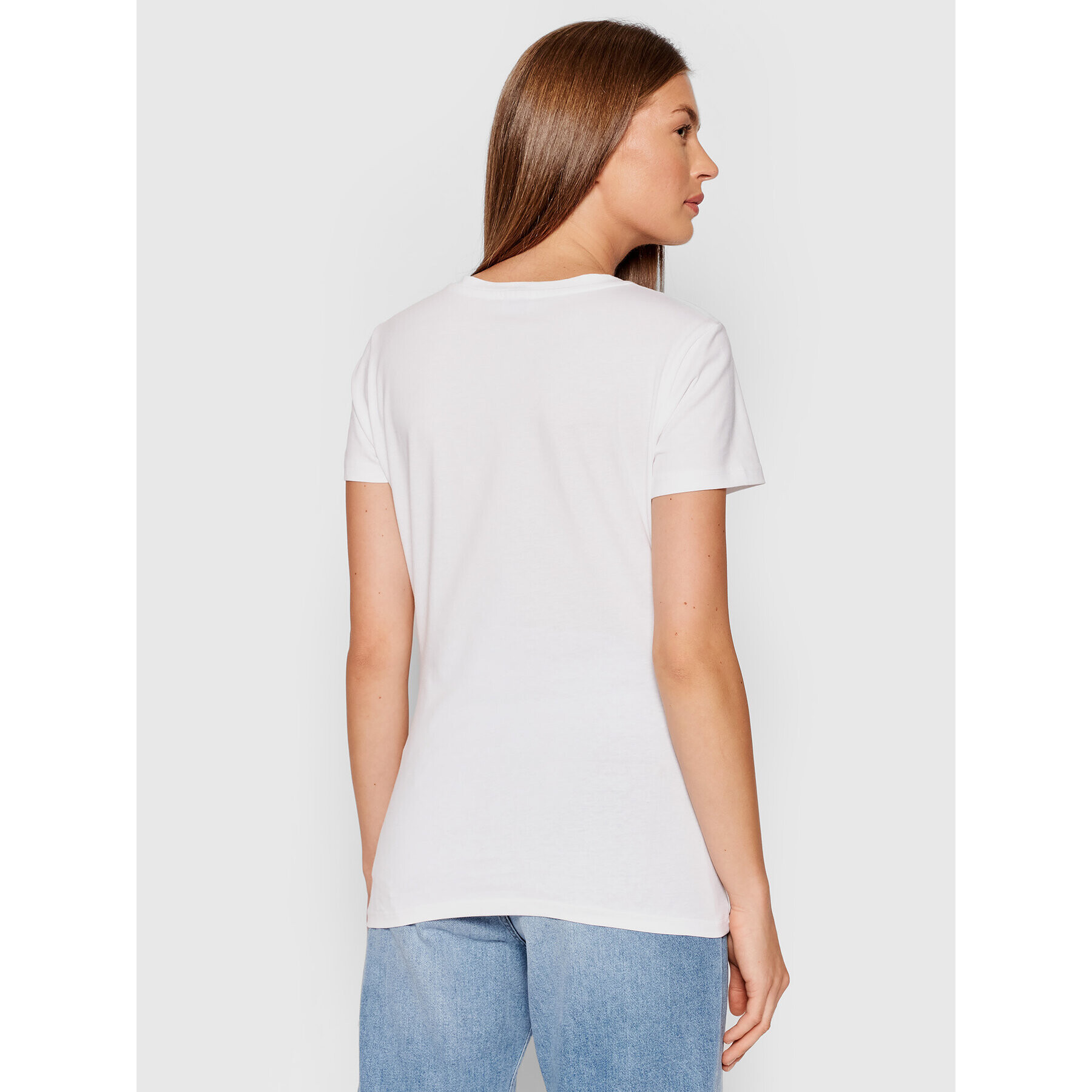 Liu Jo Тишърт WF1381 J0094 Бял Regular Fit - Pepit.bg