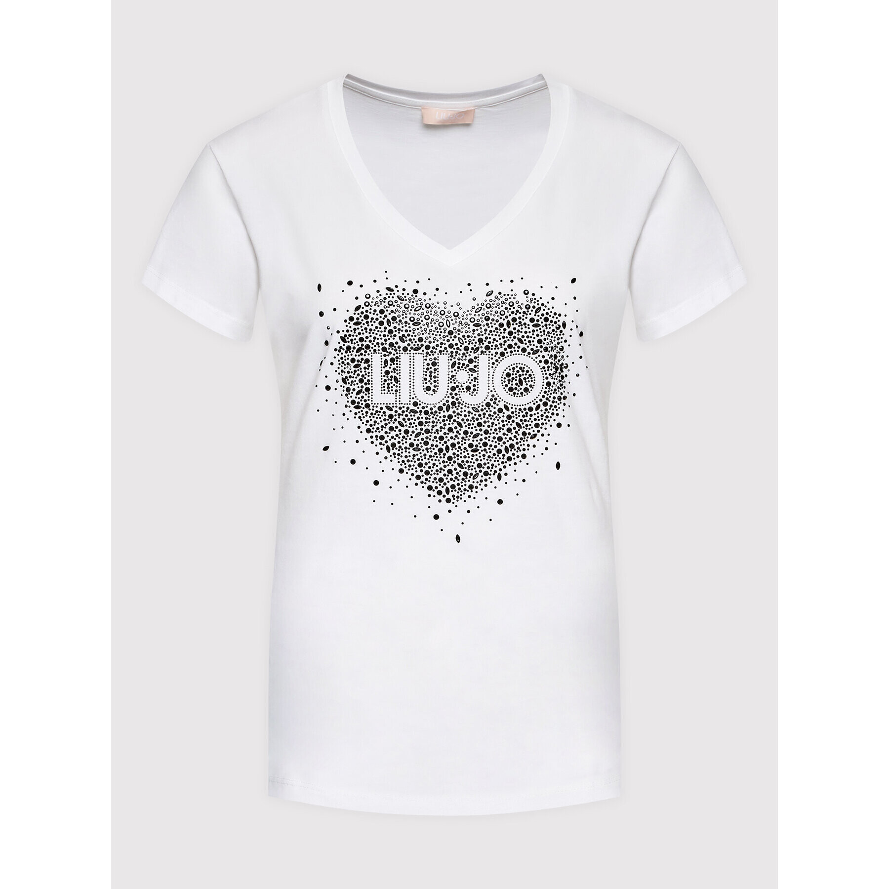 Liu Jo Тишърт WF2284 J5923 Бял Regular Fit - Pepit.bg