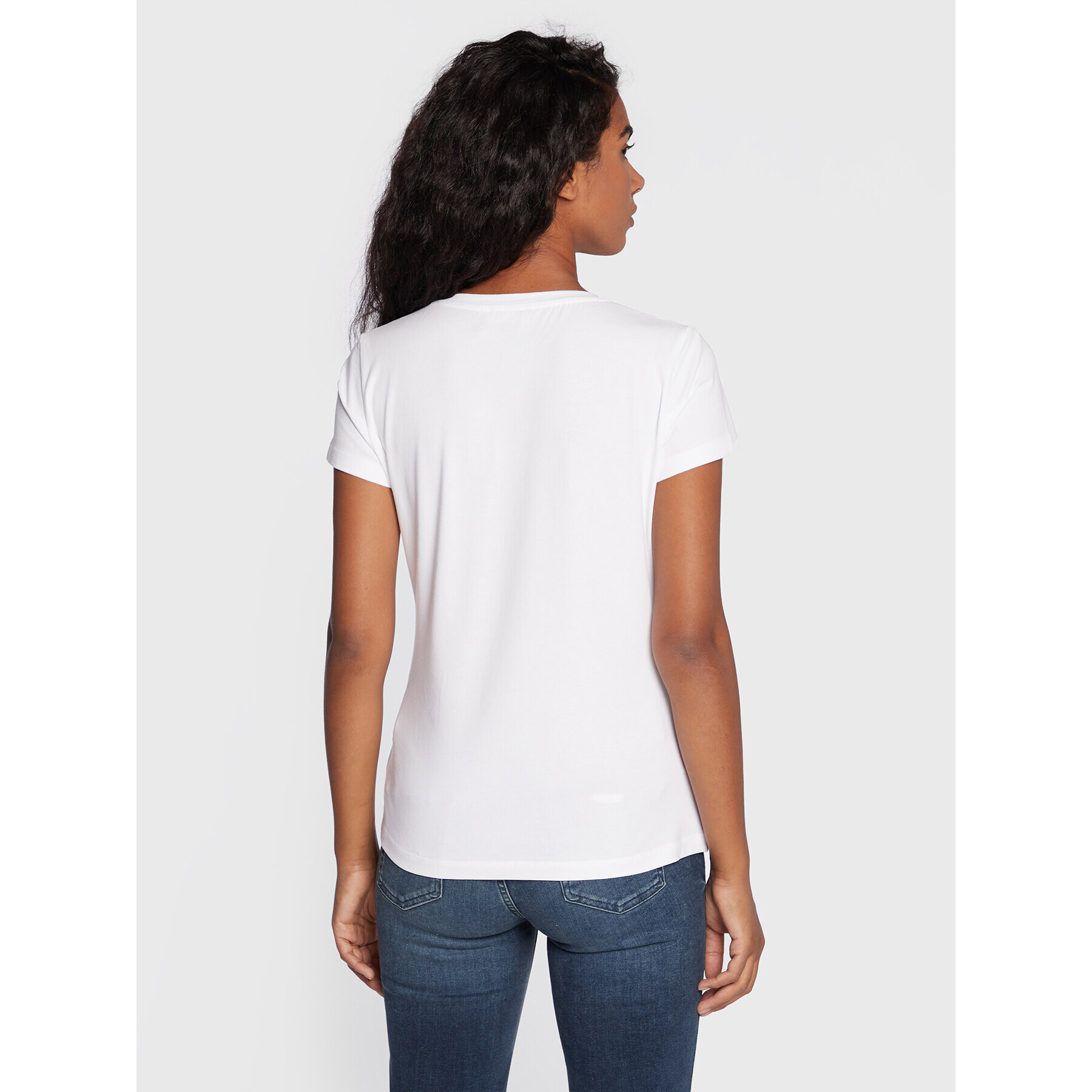 Liu Jo Тишърт WF2287 J5003 Бял Regular Fit - Pepit.bg