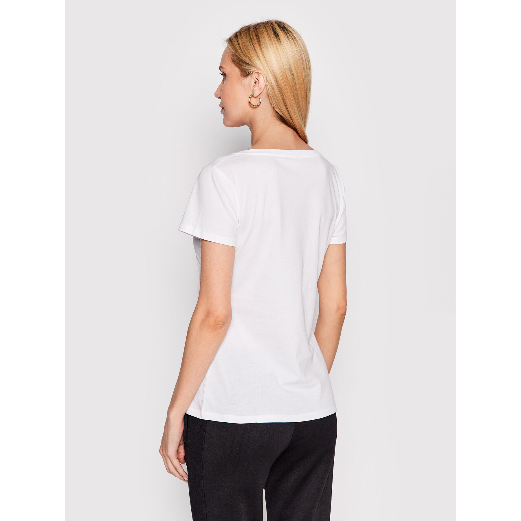 Liu Jo Тишърт WF2289 JS923 Бял Regular Fit - Pepit.bg