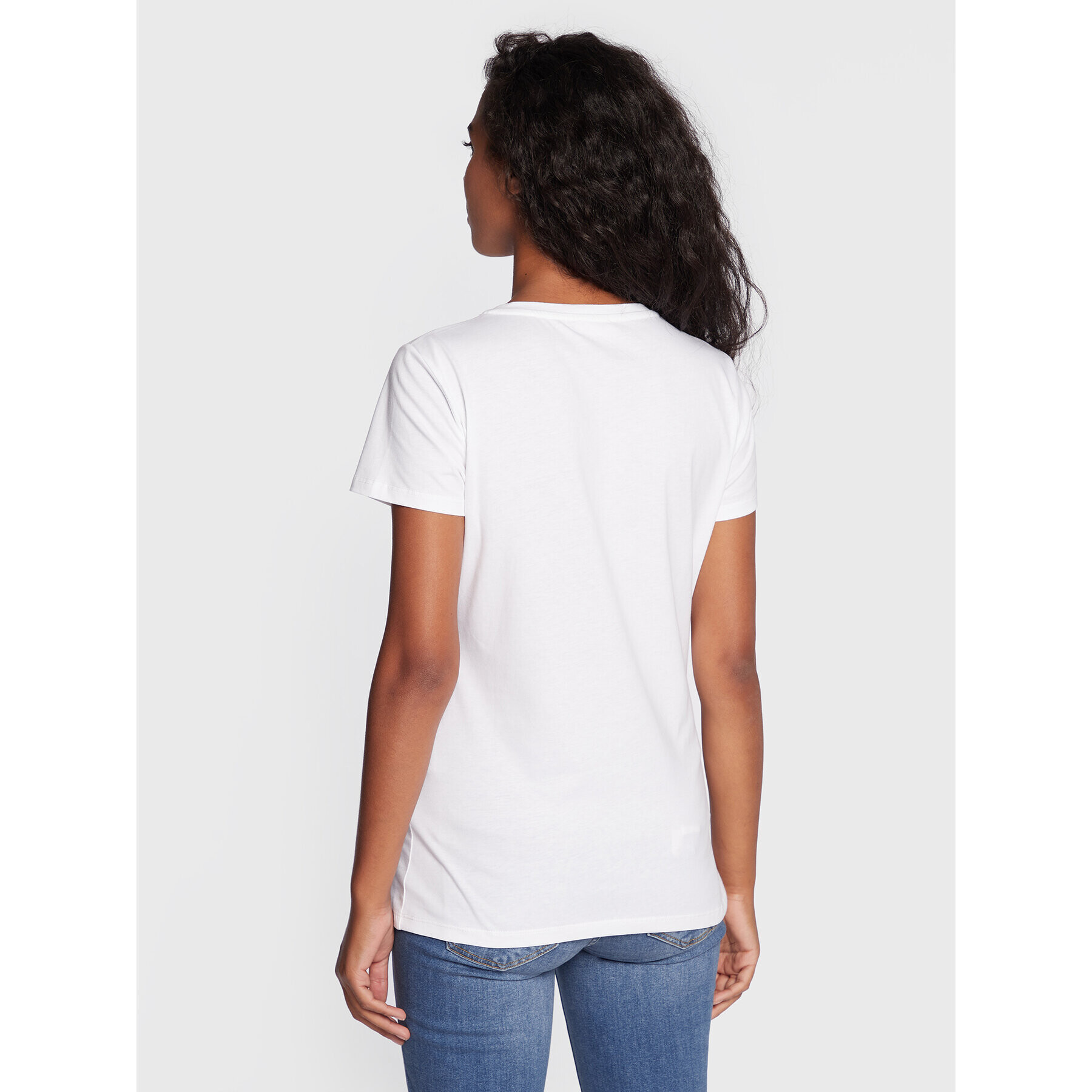 Liu Jo Тишърт WF2298 JS923 Бял Regular Fit - Pepit.bg