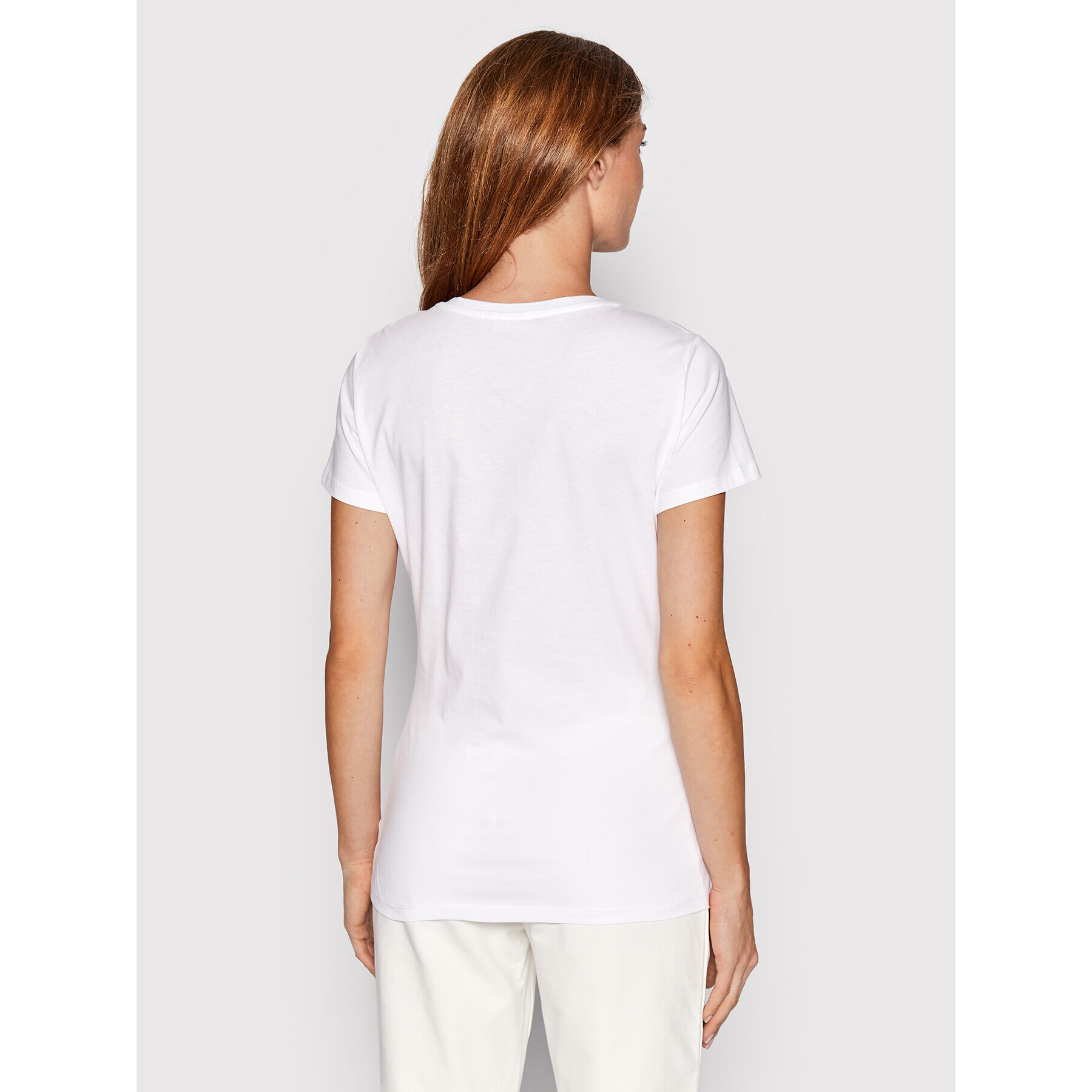 Liu Jo Тишърт WF2375 JS923 Бял Regular Fit - Pepit.bg