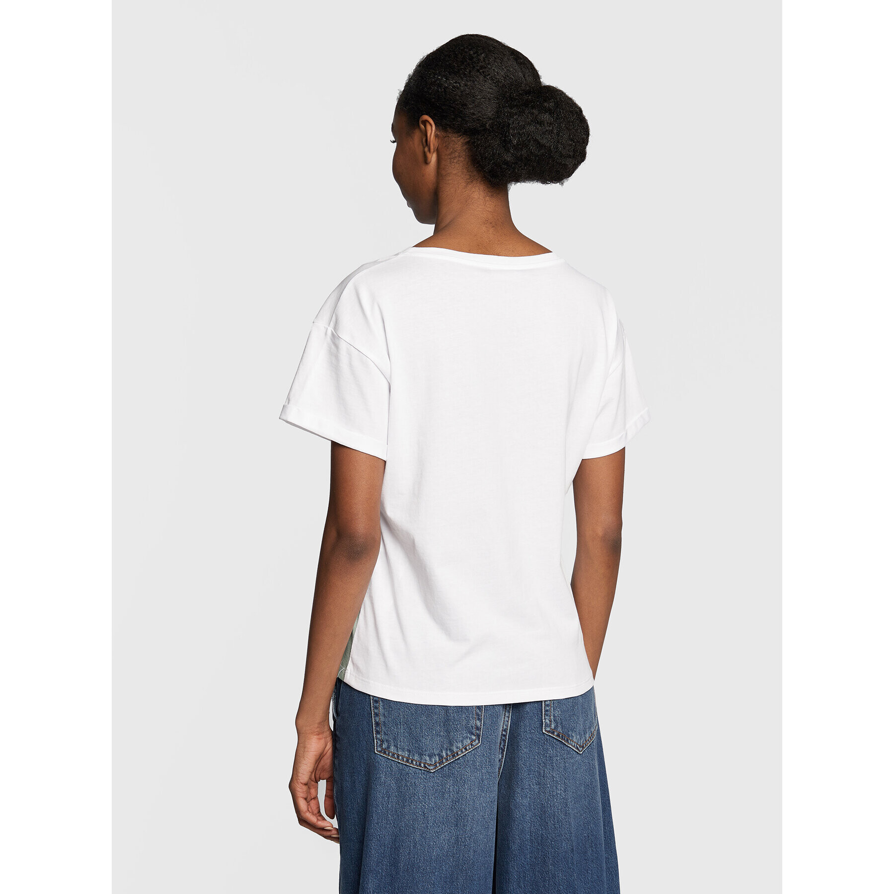 Liu Jo Тишърт WF2385 J5923 Бял Regular Fit - Pepit.bg