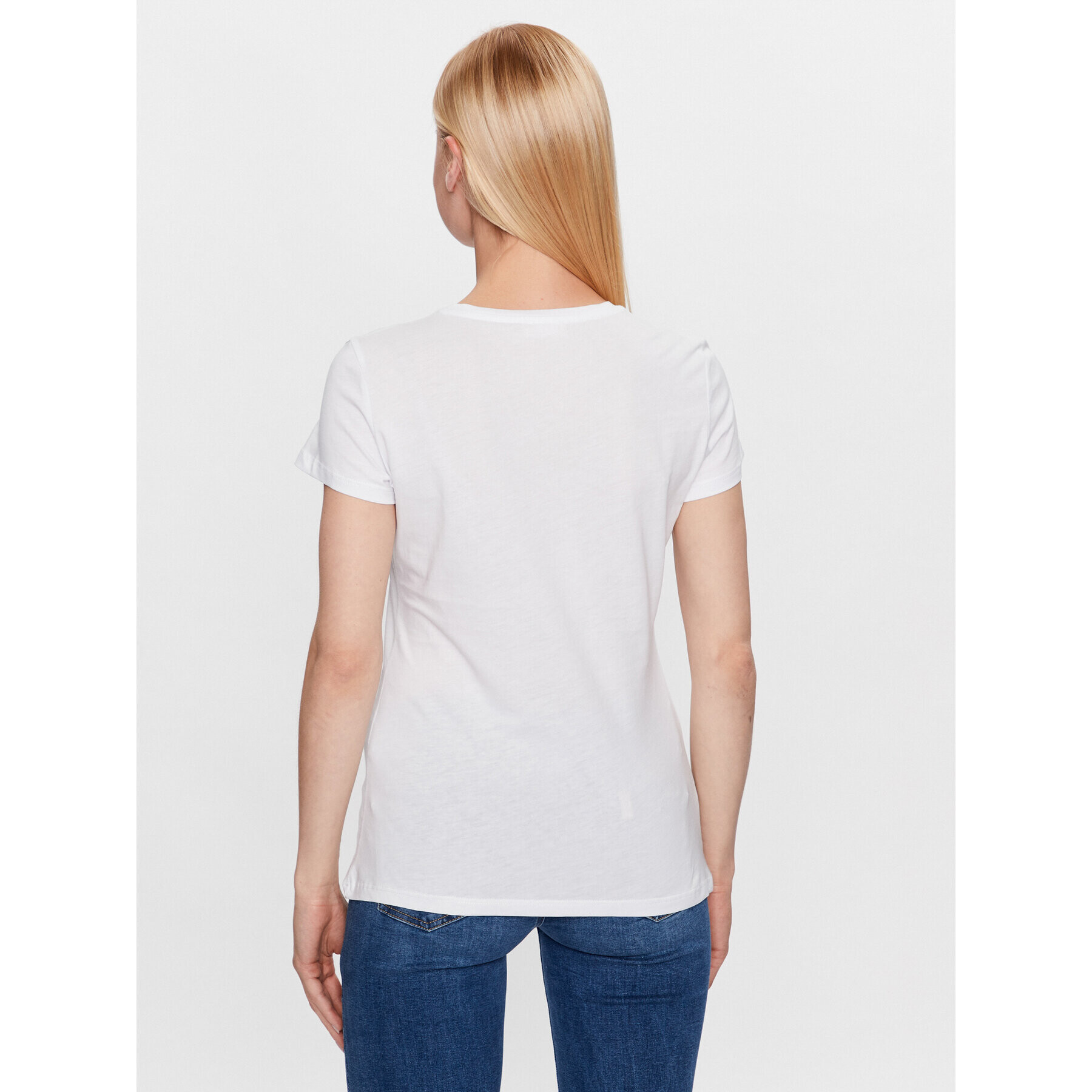 Liu Jo Тишърт WF3085 J6308 Бял Regular Fit - Pepit.bg
