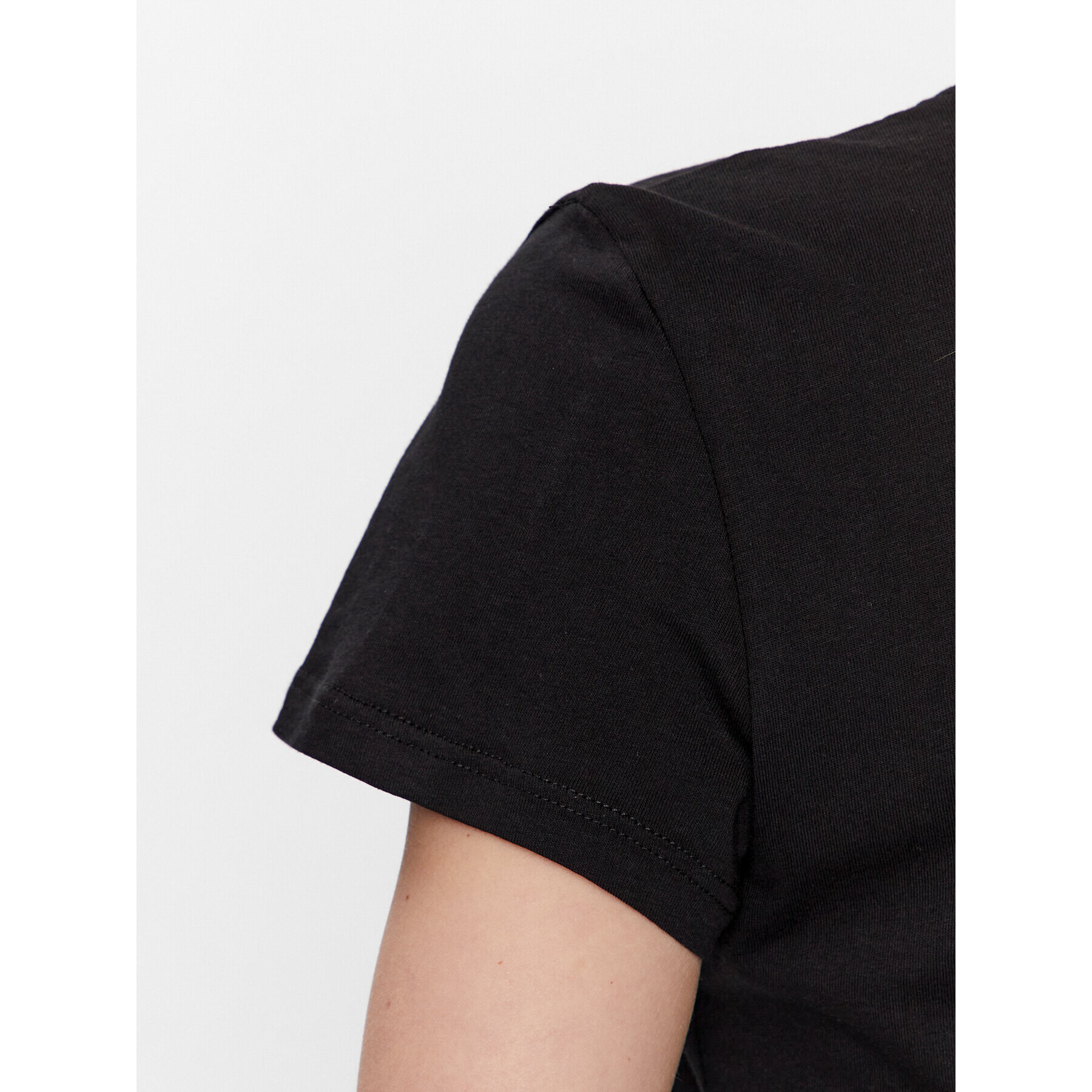 Liu Jo Тишърт WF3085 J6308 Черен Regular Fit - Pepit.bg