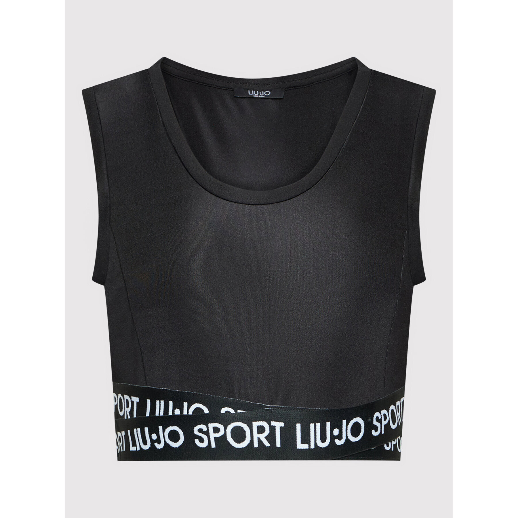 Liu Jo Sport топ TA2031 J6351 Черен Slim Fit - Pepit.bg