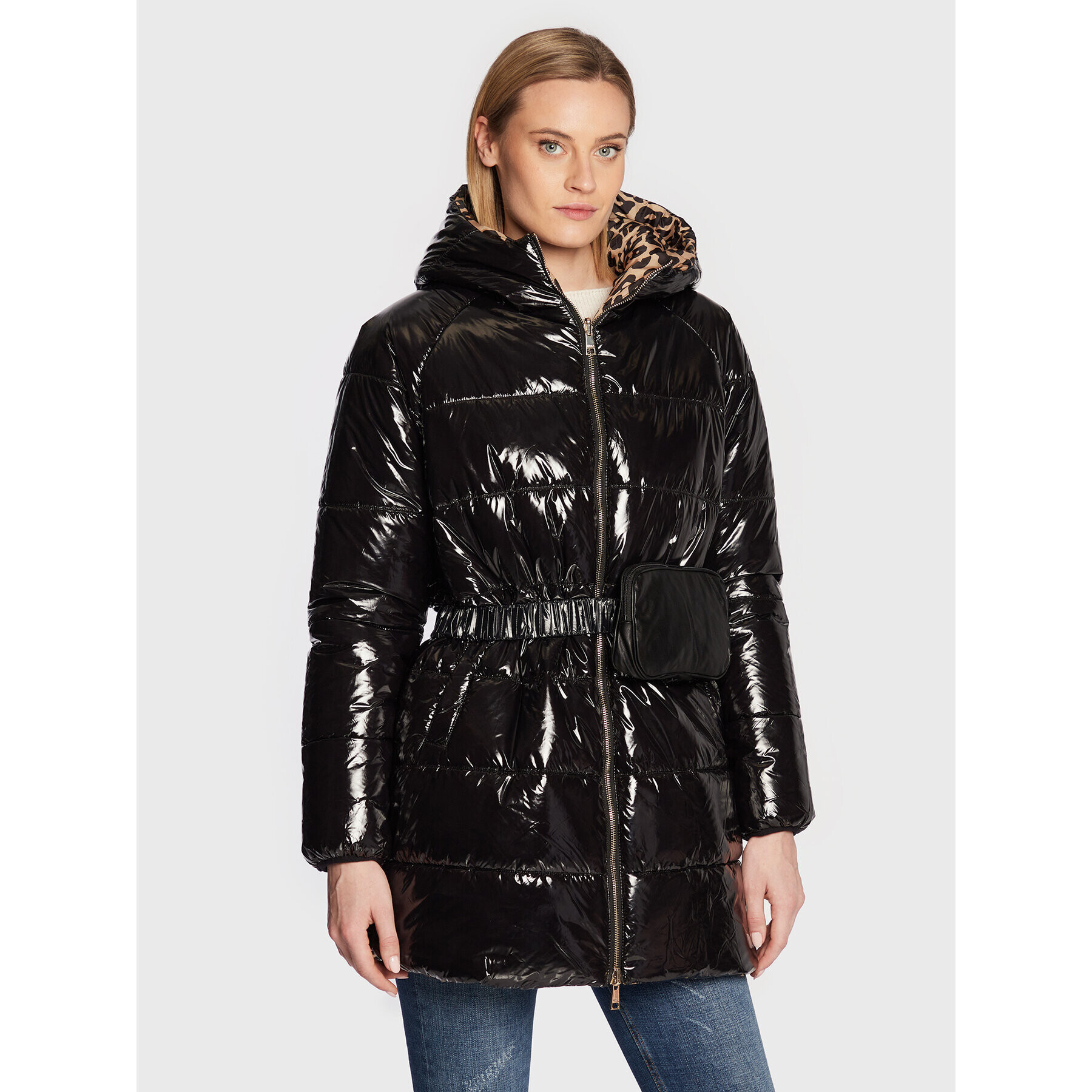 Liu Jo Зимно яке WF2091 T3173 Кафяв Regular Fit - Pepit.bg