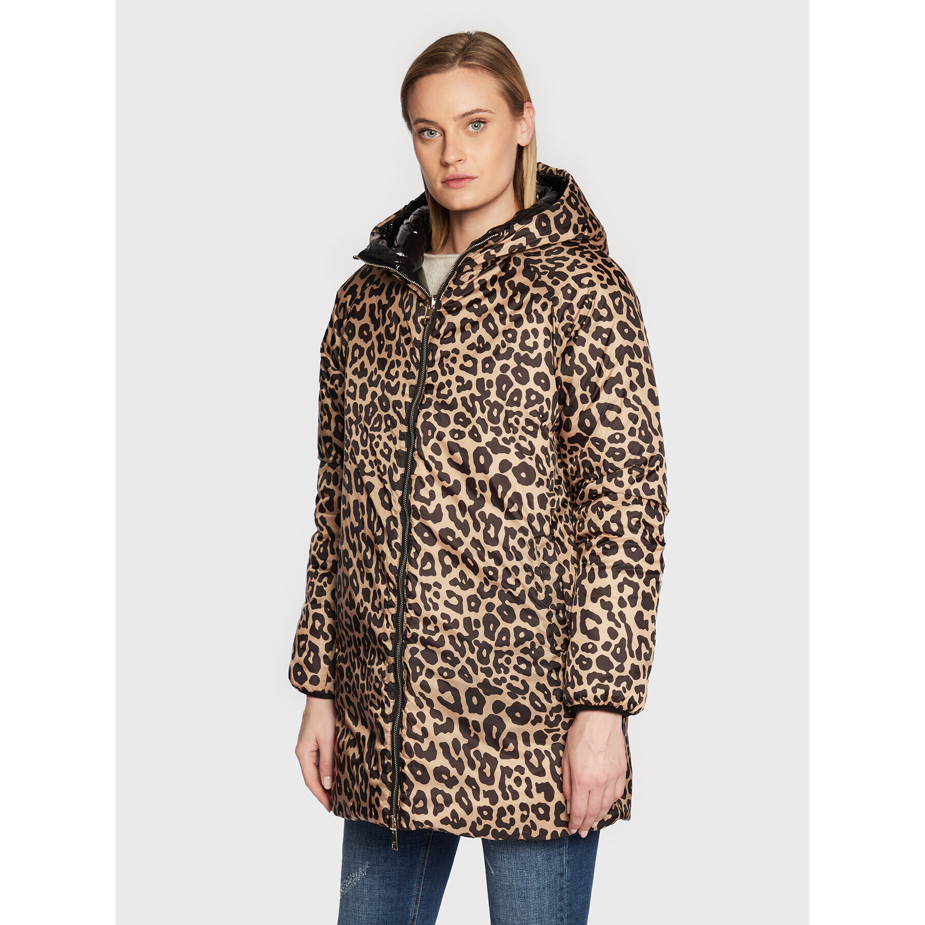 Liu Jo Зимно яке WF2091 T3173 Кафяв Regular Fit - Pepit.bg