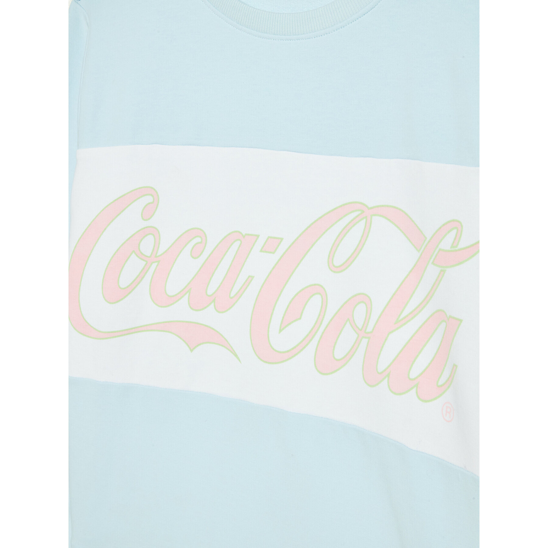 LMTD Суитшърт COCA-COLA 13201463 Син Regular Fit - Pepit.bg
