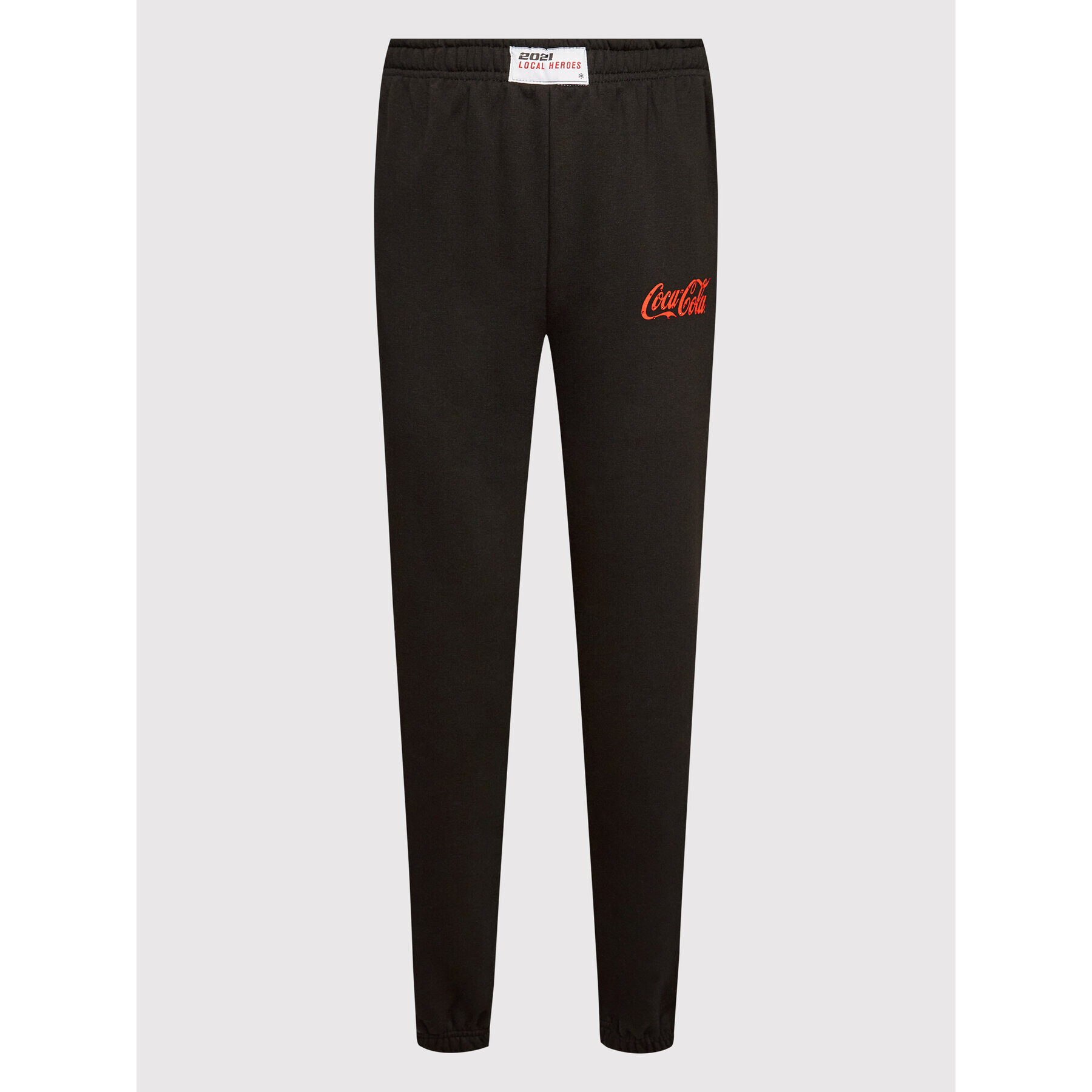 Local Heroes Долнище анцуг COCA-COLA Rhinestones LHCCP001 Черен Oversize - Pepit.bg