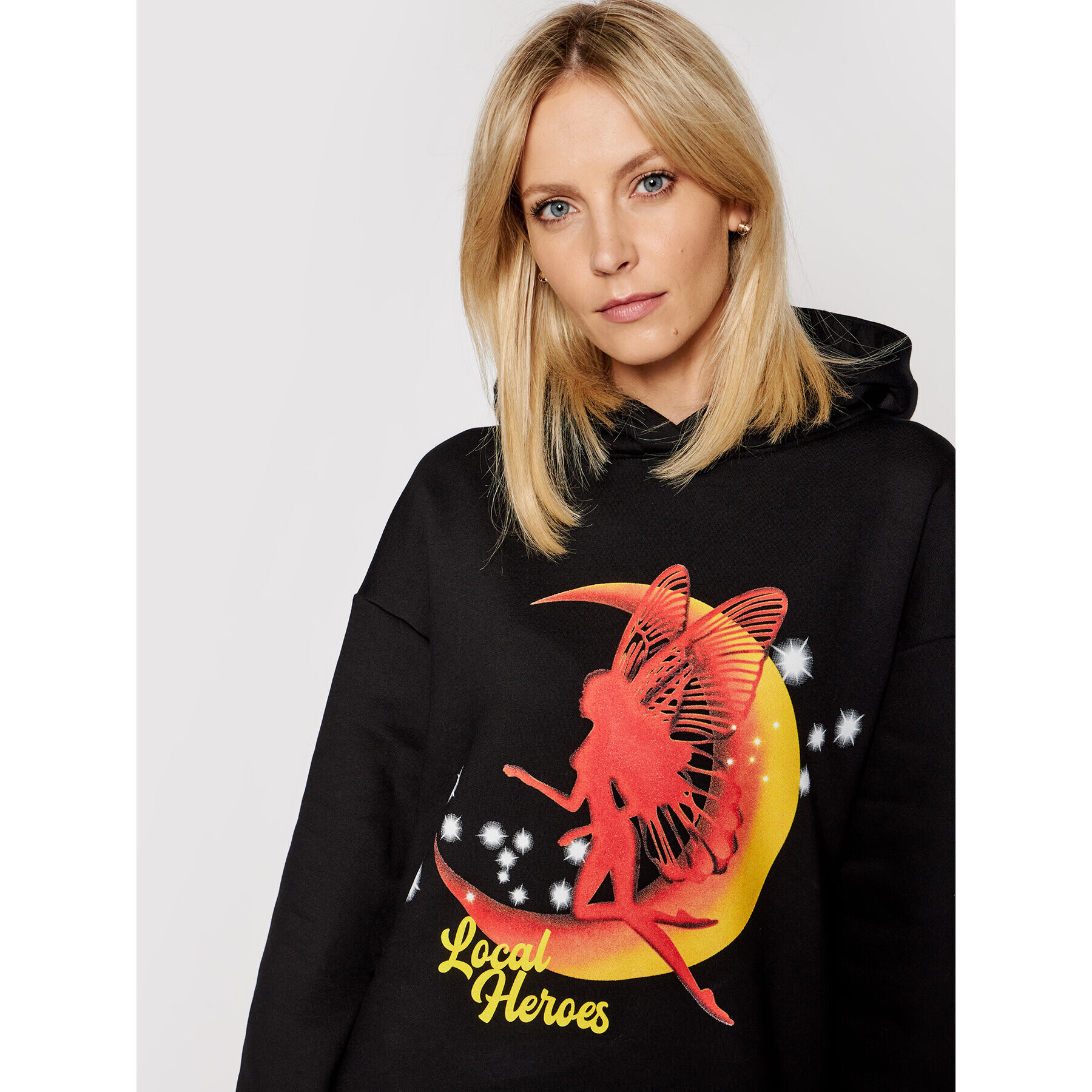 Local Heroes Плетена рокля Magic Hell AW21D0004 Черен Oversize - Pepit.bg