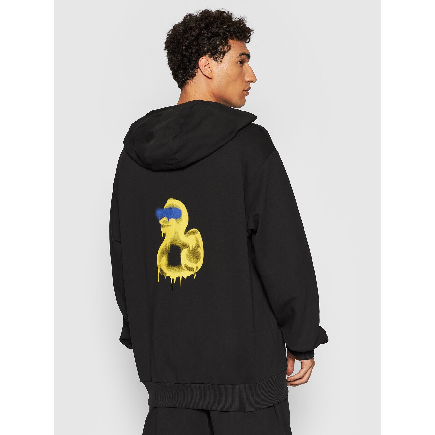 Local Heroes Суитшърт Blind Duck AW21S0071 Черен Regular Fit - Pepit.bg