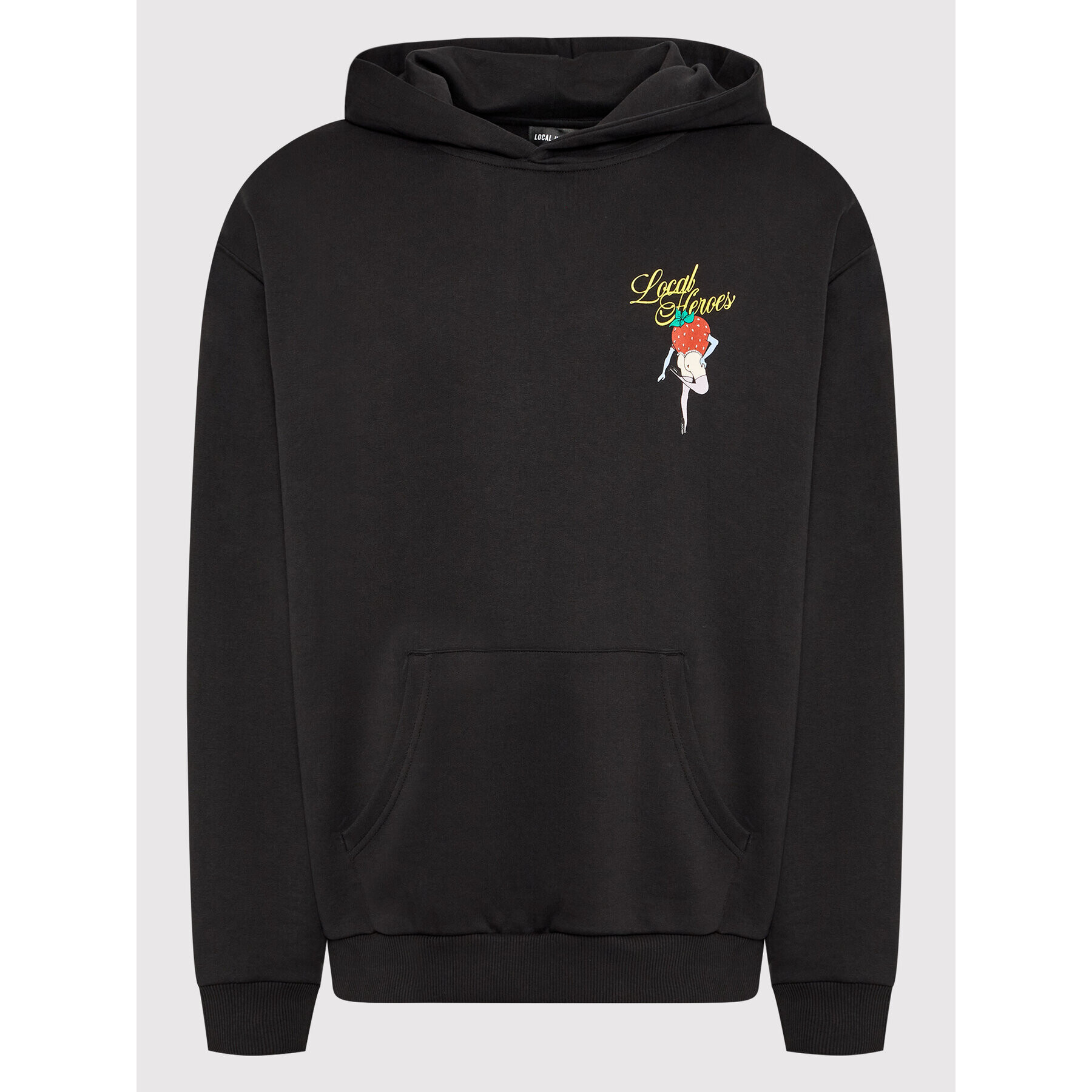 Local Heroes Суитшърт Devil's Garden AW22S0037 Черен Oversize - Pepit.bg