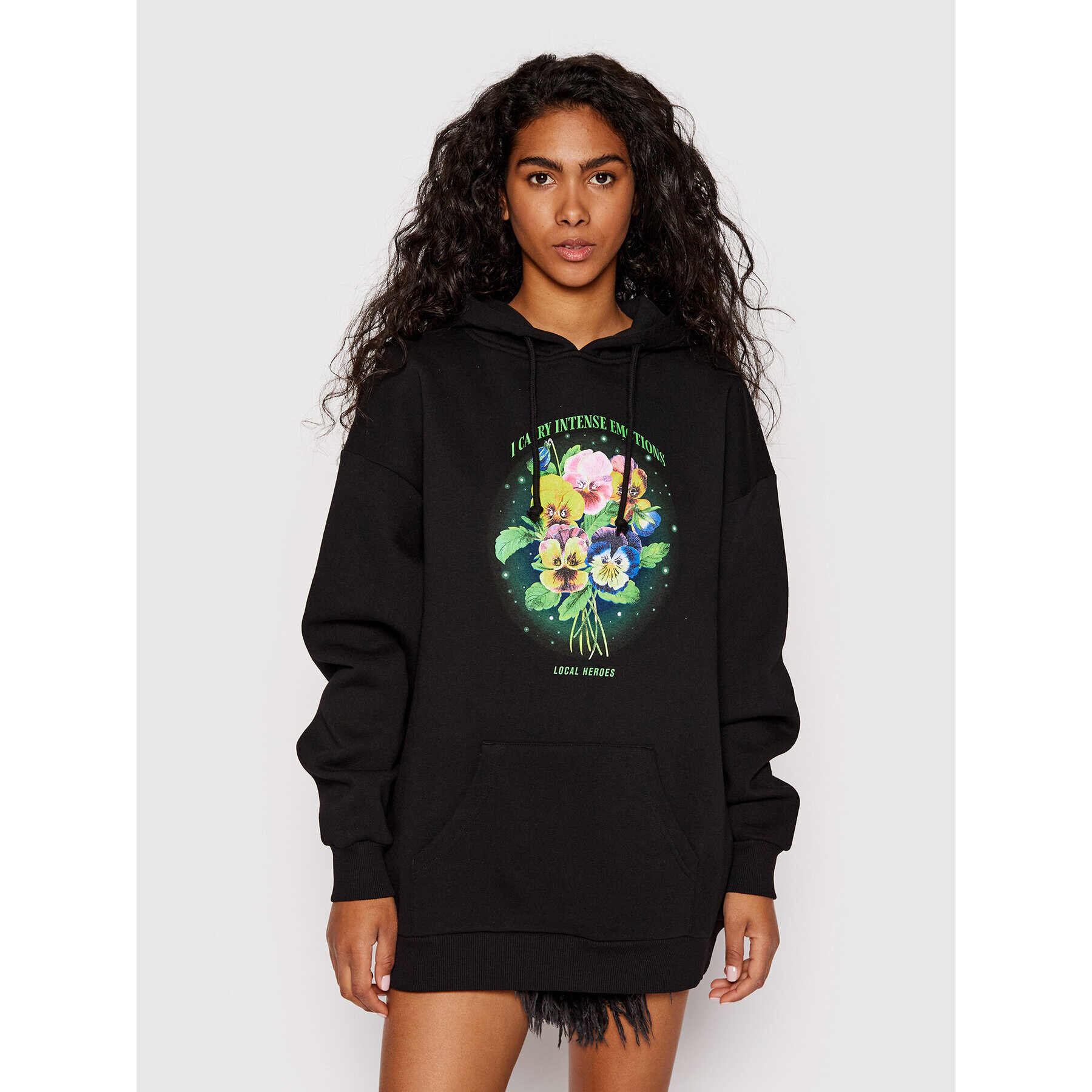 Local Heroes Суитшърт I See You SS22S0018 Черен Oversize - Pepit.bg
