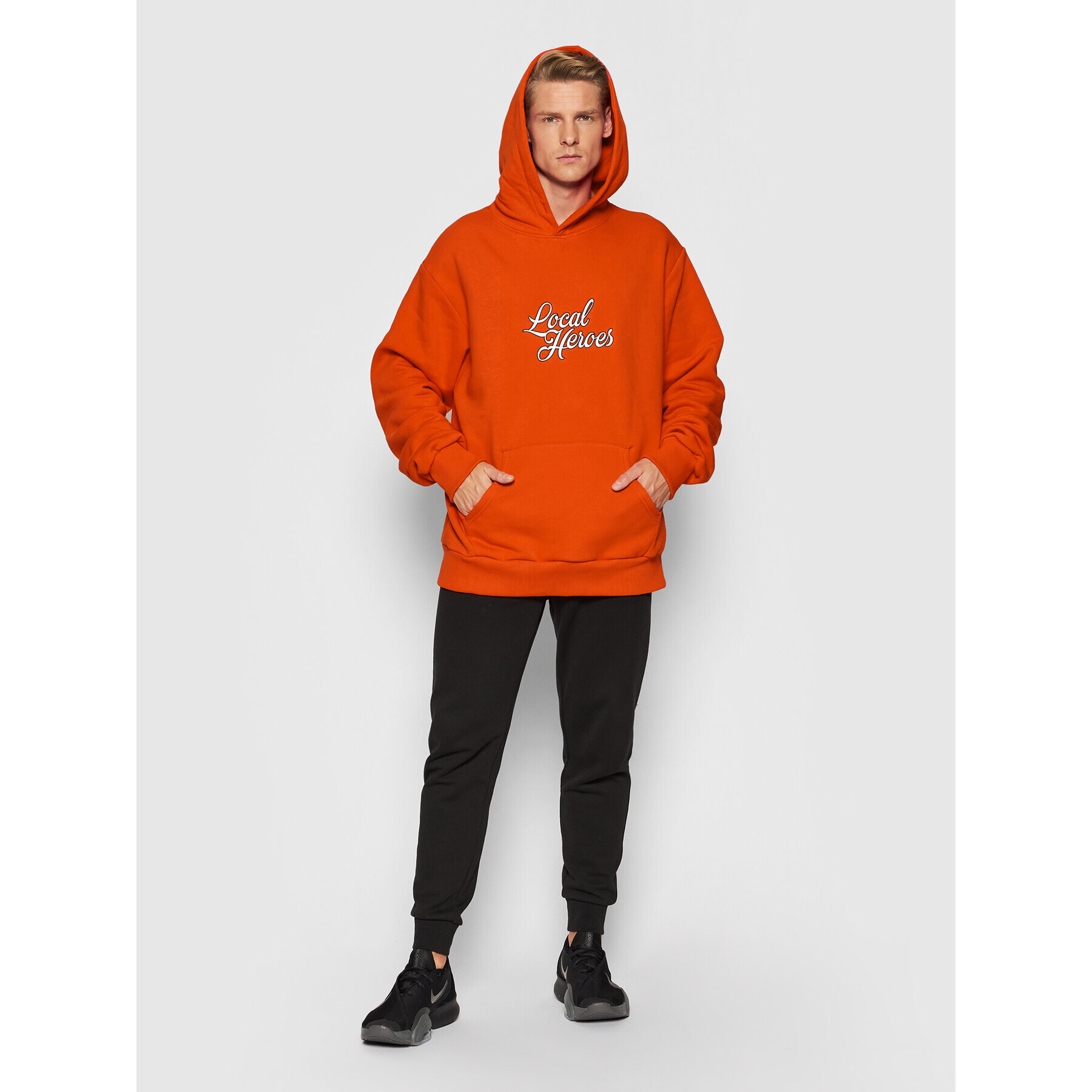 Local Heroes Суитшърт Nostalgic Червен Regular Fit - Pepit.bg