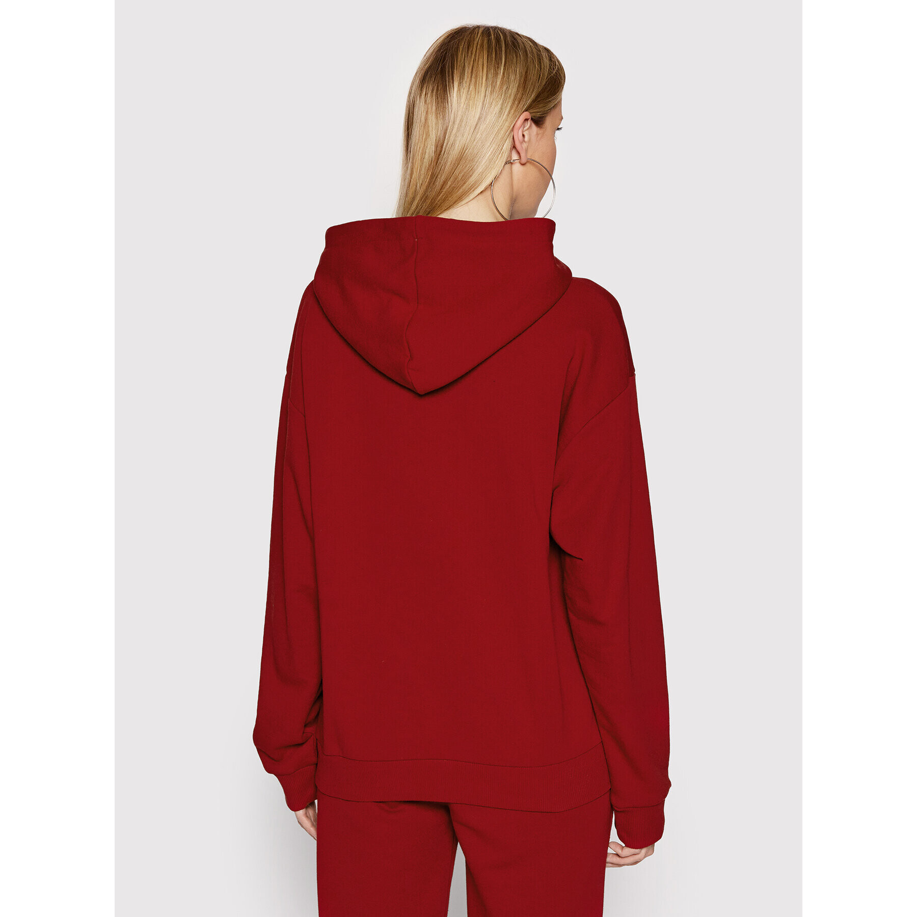 Local Heroes Суитшърт Royal Squad SS22S0030 Бордо Oversize - Pepit.bg