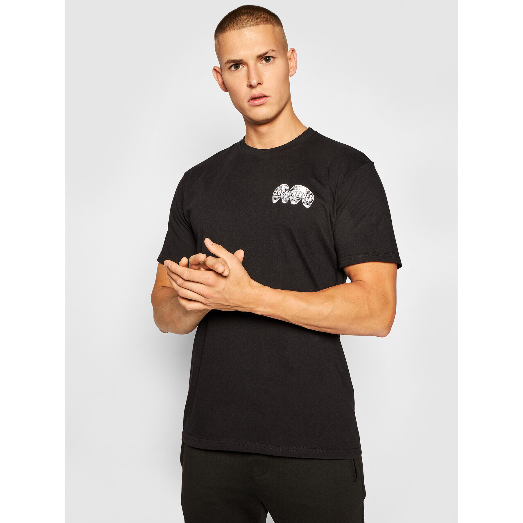 Local Heroes Тишърт AW2021MENT004 Черен Regular Fit - Pepit.bg