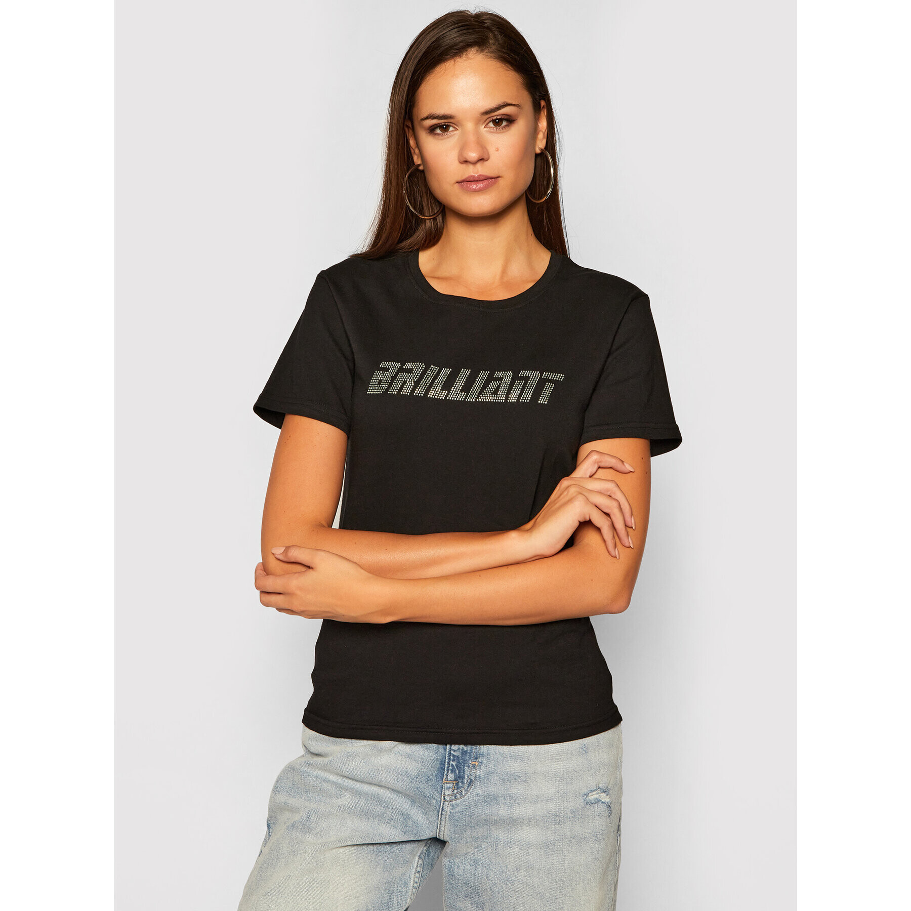 Local Heroes Тишърт Brilliant AW2021T0028 Черен Regular Fit - Pepit.bg