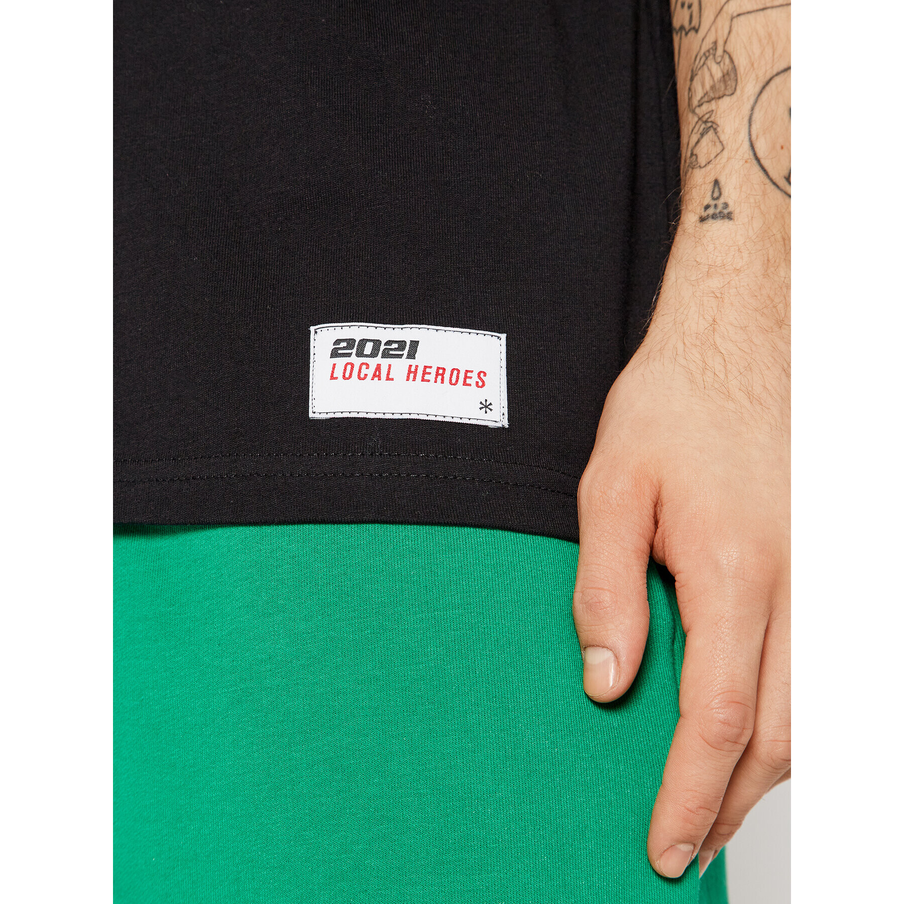Local Heroes Тишърт COCA-COLA Bottle LHCCT012 Черен Oversize - Pepit.bg