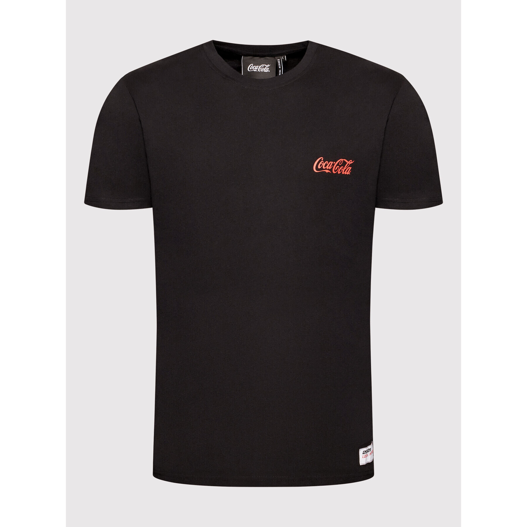 Local Heroes Тишърт COCA-COLA Bottle LHCCT012 Черен Oversize - Pepit.bg